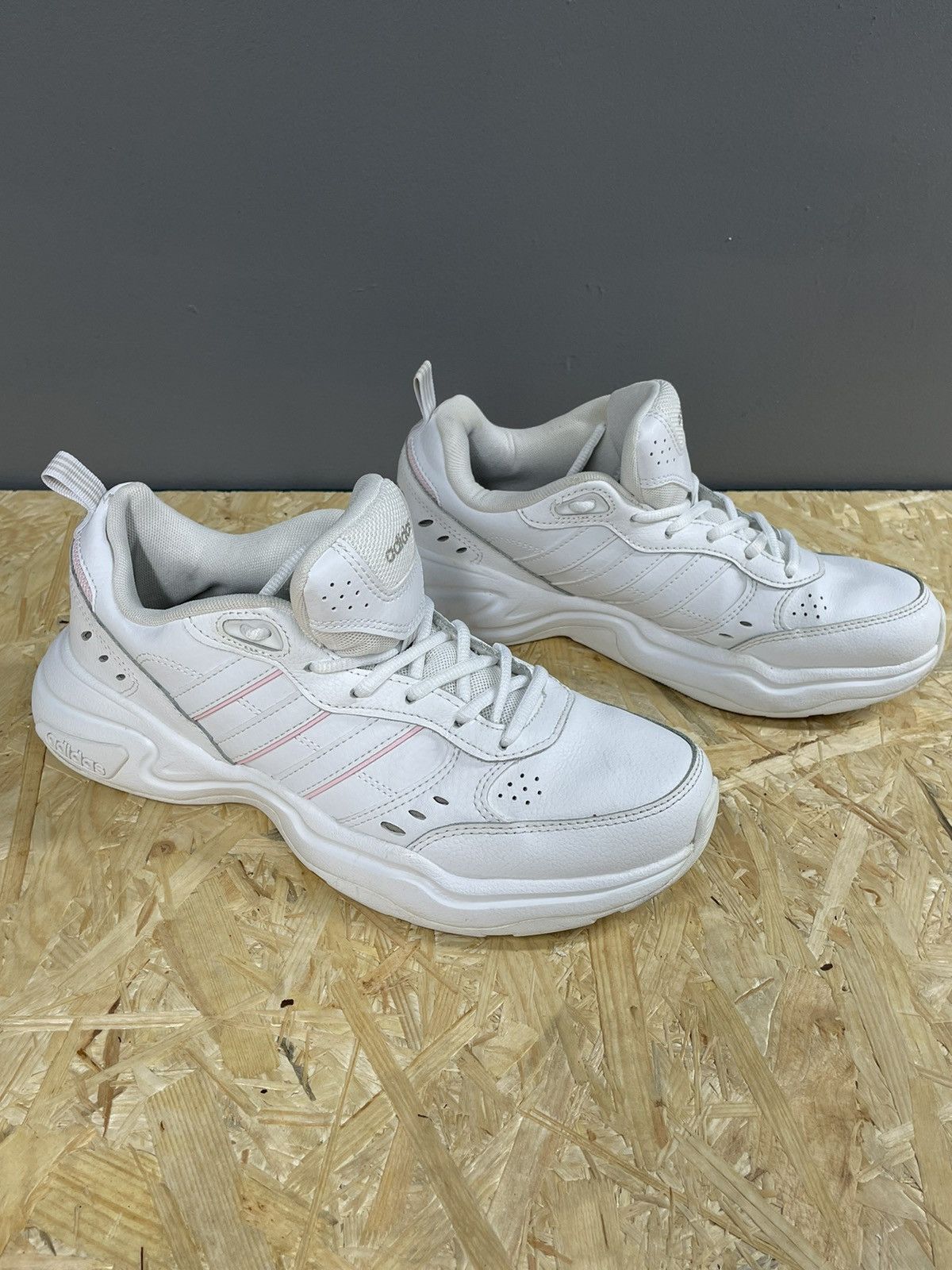 Adidas adidas Strutter White Silver Pink Women Cross Size US 7 / IT 37 - 1 Thumbnail