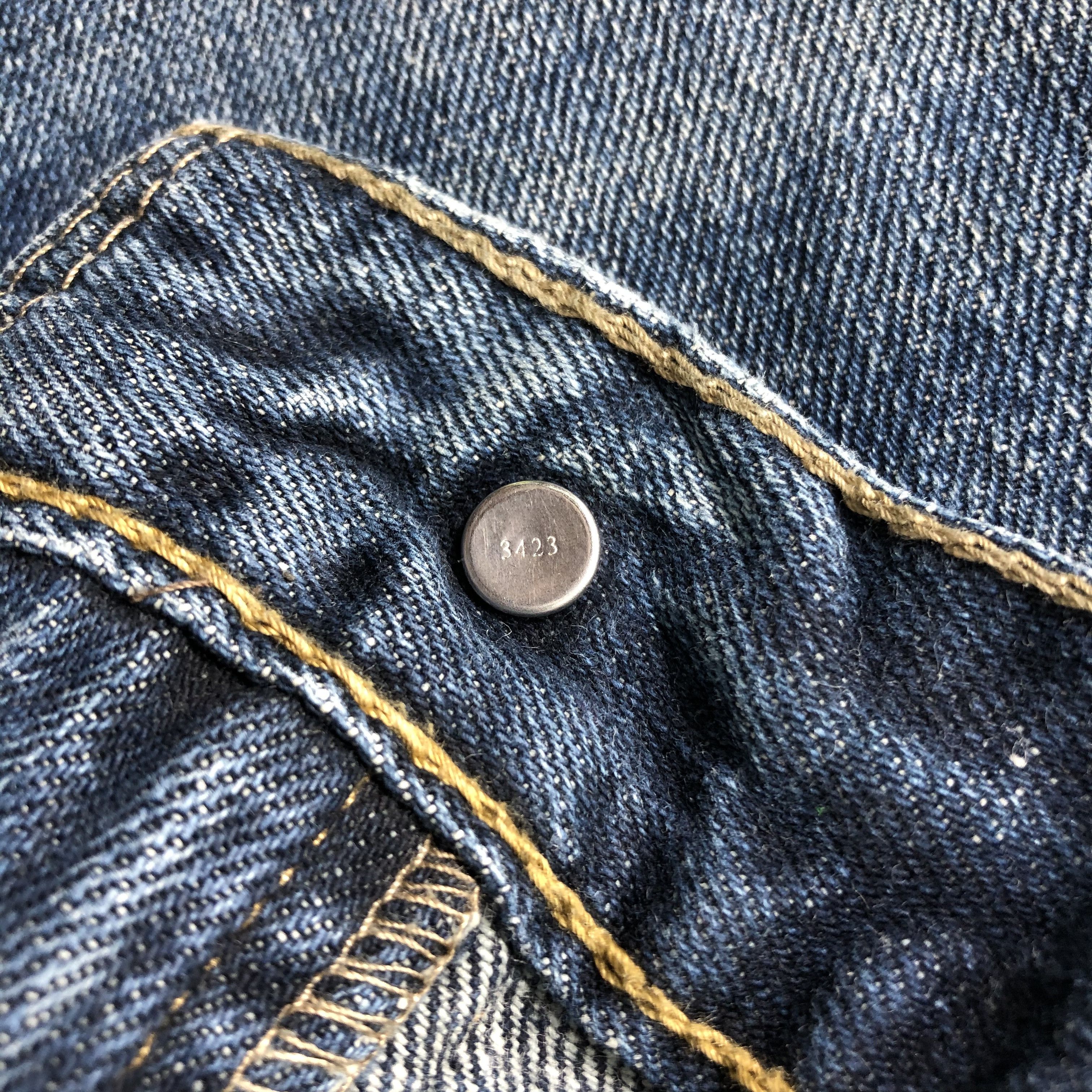 Levi's Vintage Blue Wash Levis 514 Jeans-J2630 Size US 33 - 12 Thumbnail