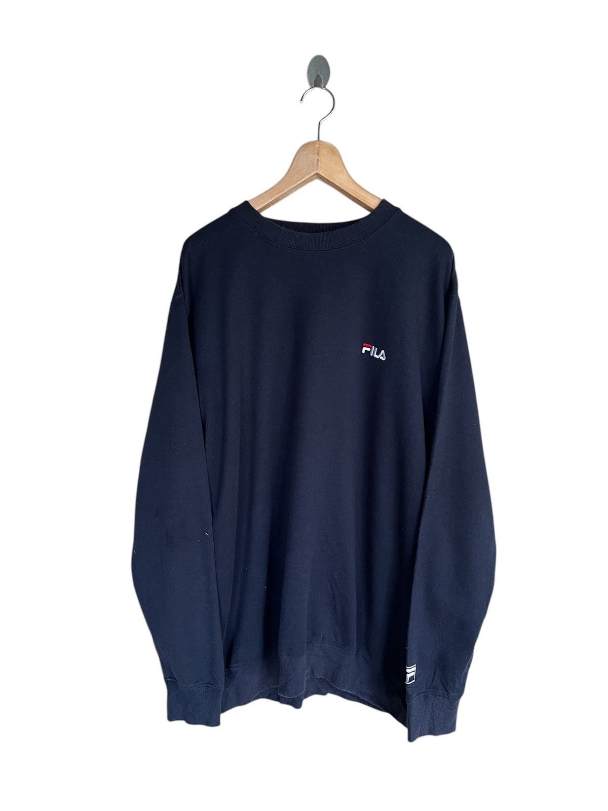 Fila × Vintage Vintage Fila Small Logo Sweatshirt Size US L / EU 52-54 / 3 - 1 Thumbnail