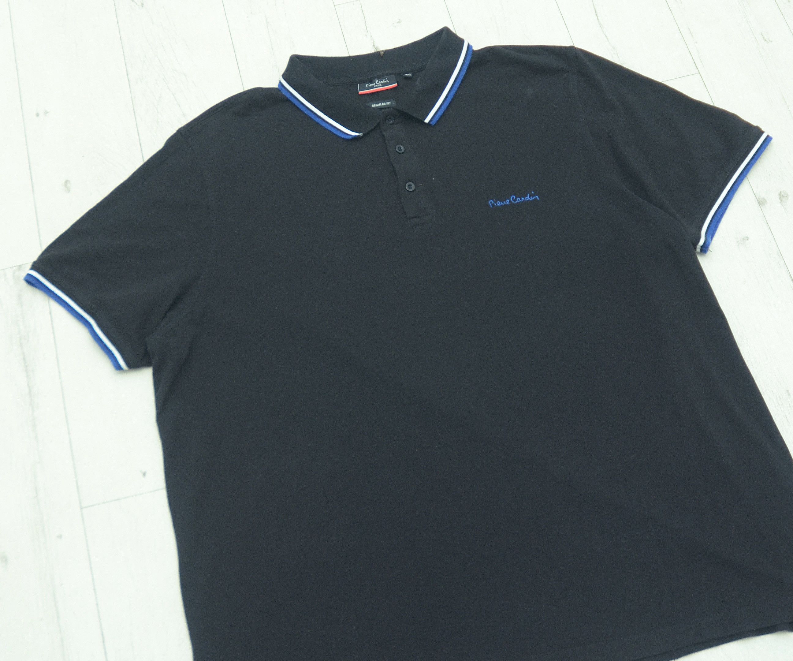Pierre Cardin × Vintage 90s y2k Pierre Cardin Polo Summer Short-sleeve 4XL T-Shirt Size US XXL / EU 58 / 5 - 2 Thumbnail