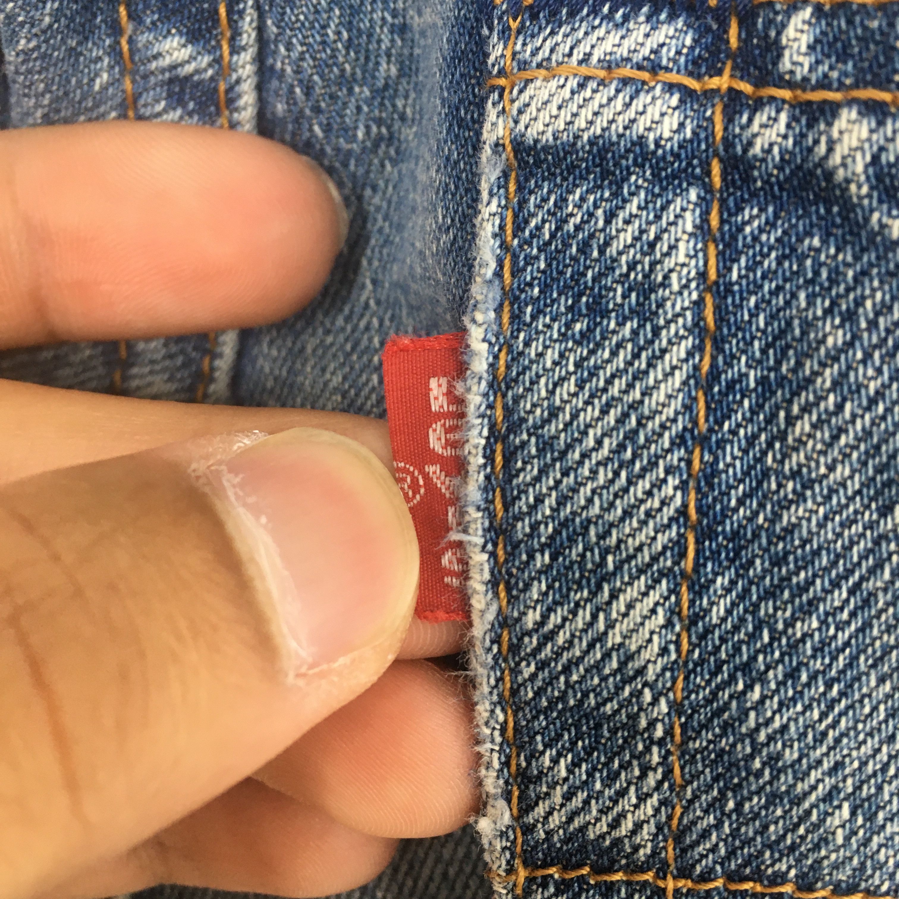Levi's Size 30x33 Vintage 90s Levi's 512 Stonewash Blue Jeans S1978 Size US 30 / EU 46 - 13 Thumbnail