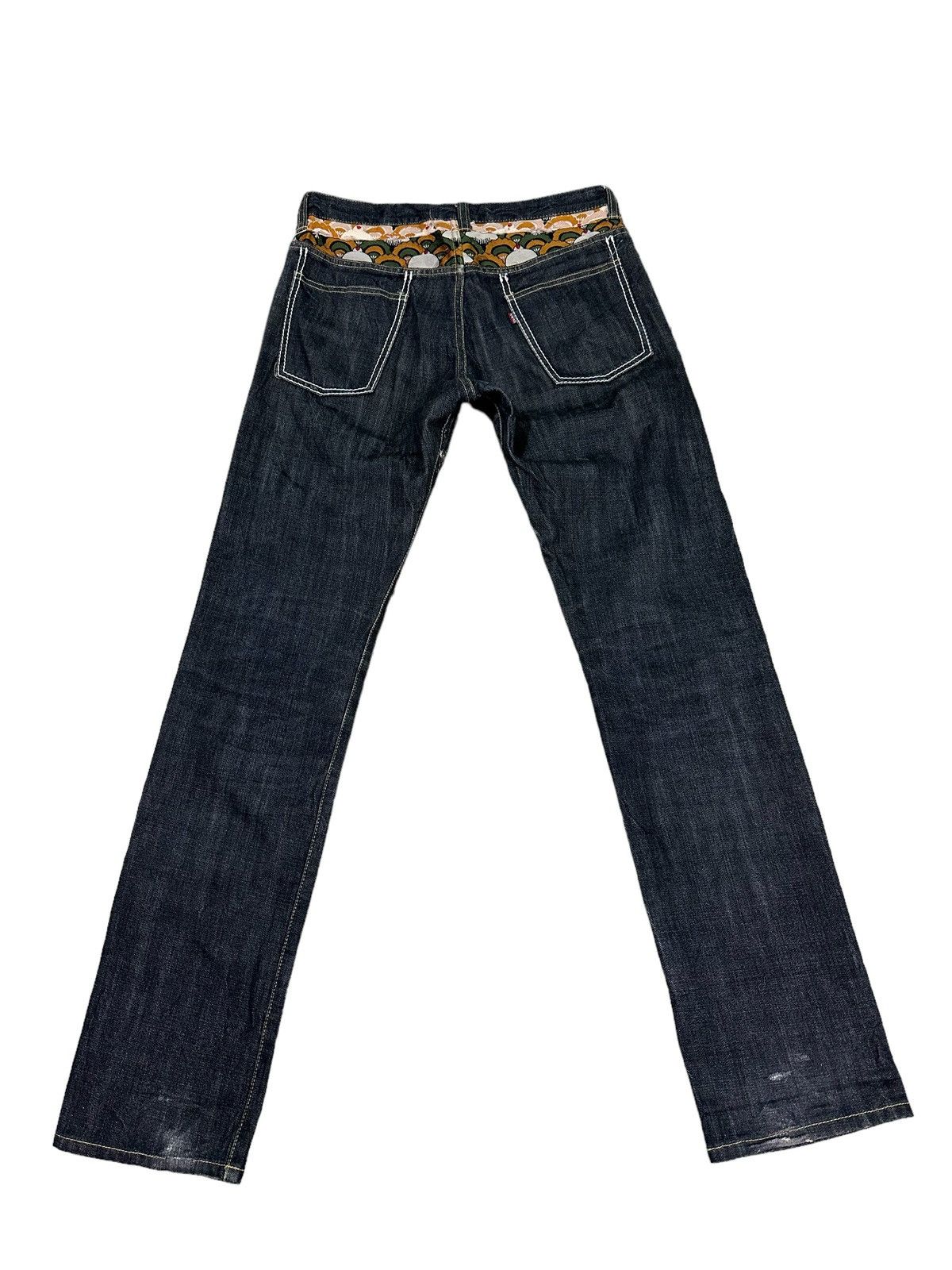 Japanese Brand GEMSTONE BLACK DENIM JEANS Size US 30 / EU 46 - 4 Thumbnail