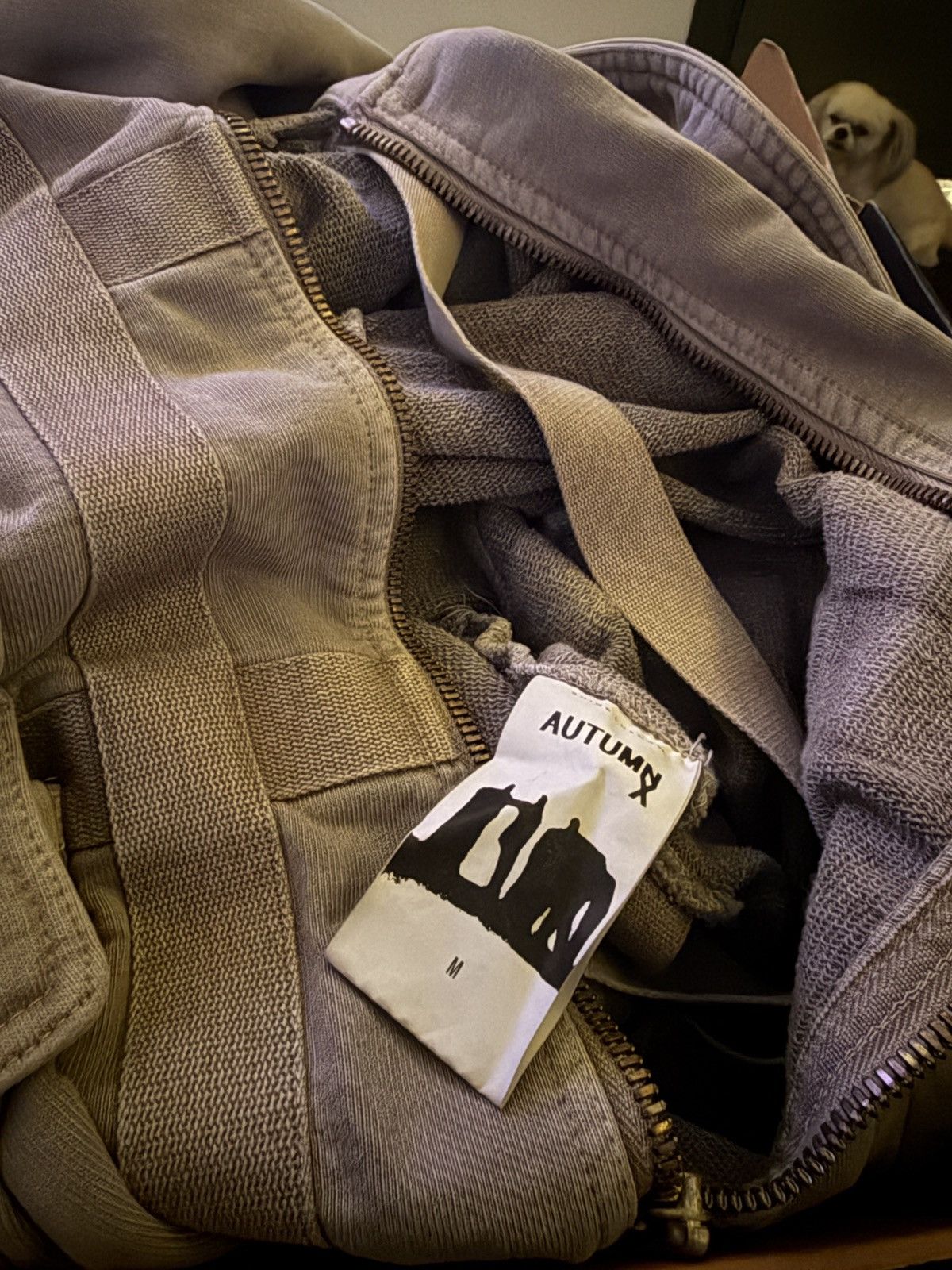 SHINE LUXURY Shine Luxury “Sanguine” Layered Navigator Zipper Hoodie (M) Size US M / EU 48-50 / 2 - 4 Thumbnail