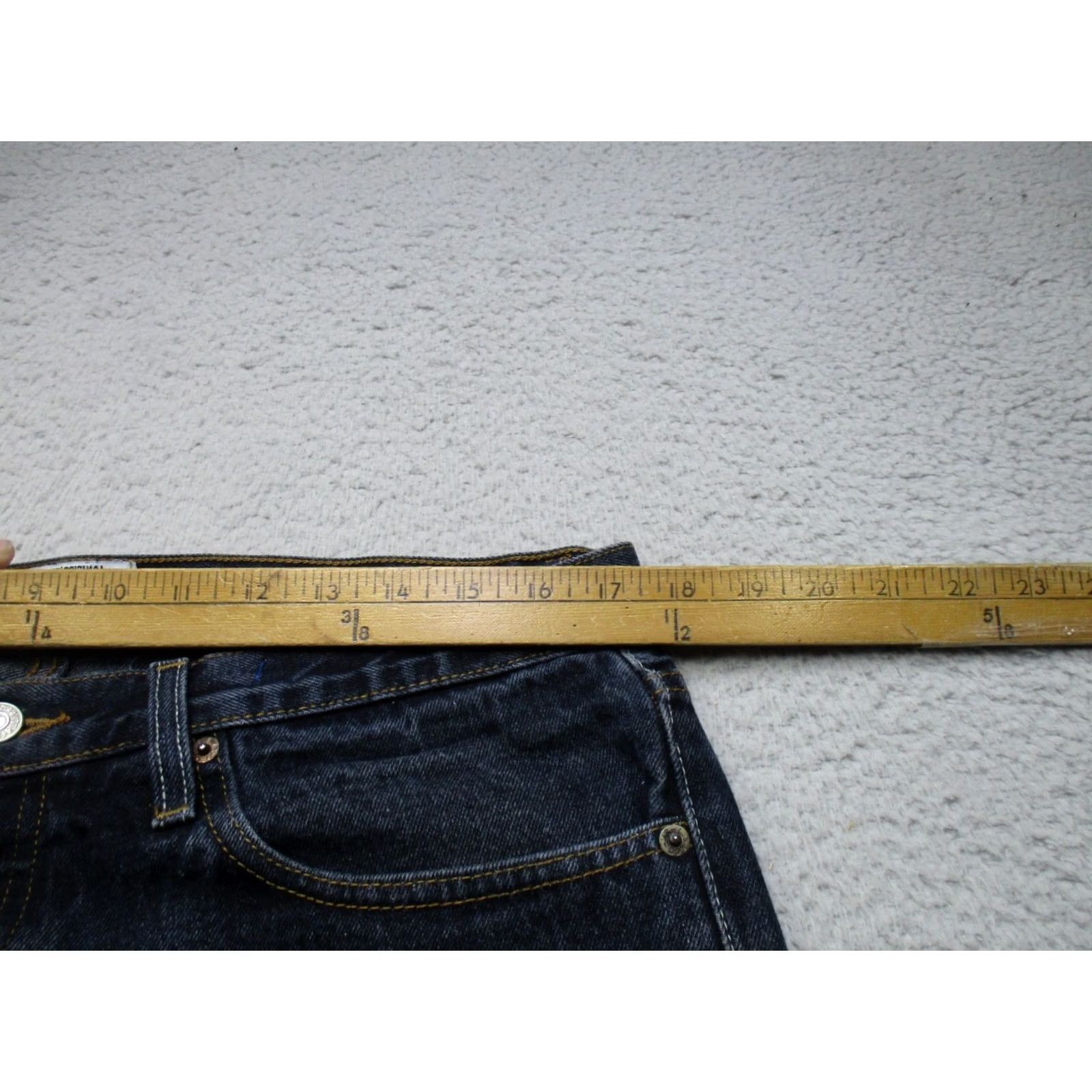 Levi's VINTAGE Levi's 501xx Jeans Mens 34 Blue Denim Button Fly Straight Leg Size US 34 / EU 50 - 4 Thumbnail