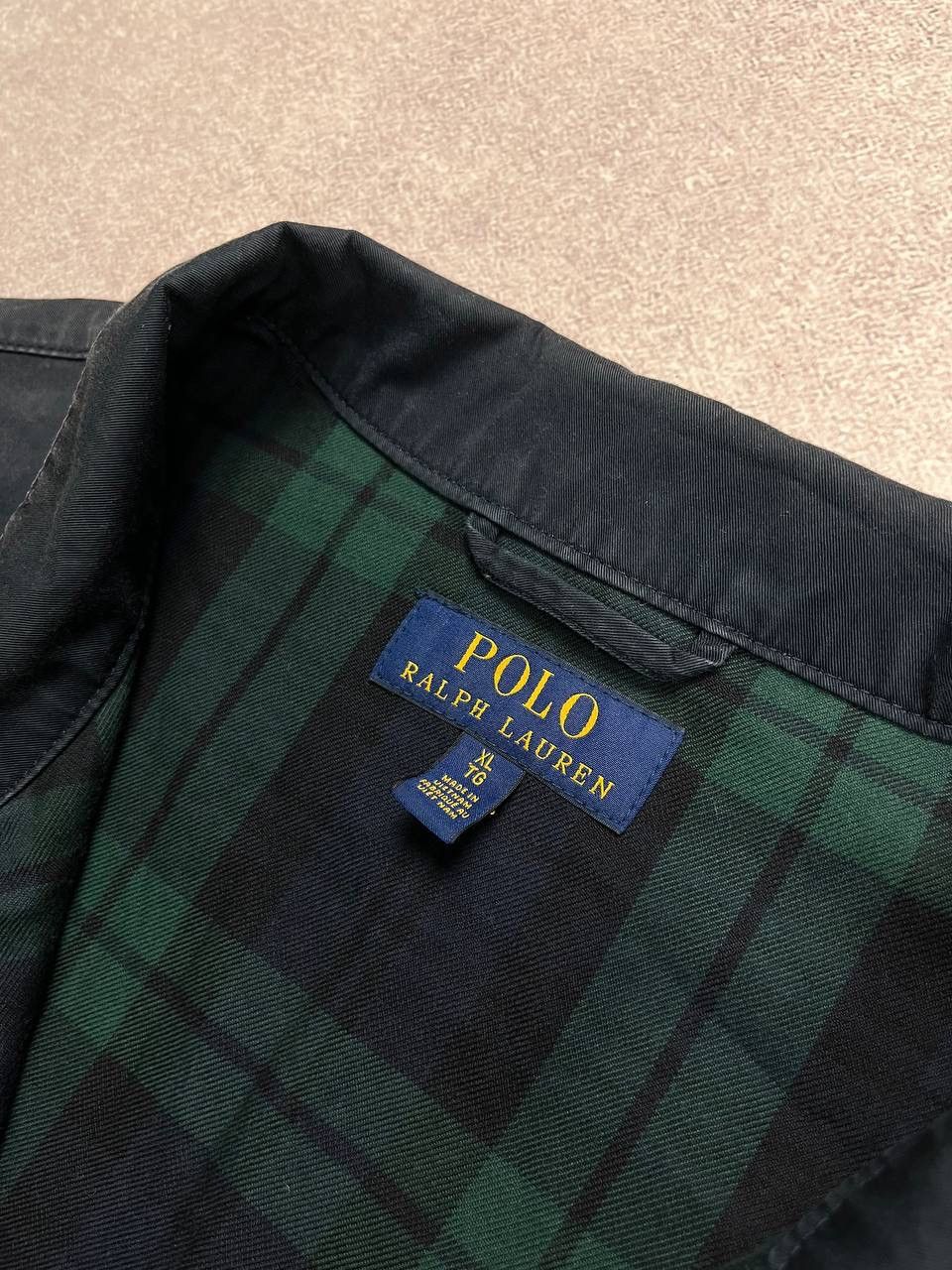 Vintage VINTAGE 90's POLO RALPH LAUREN COTTON JACKET RARE XL Size US XL / EU 56 / 4 - 6 Thumbnail