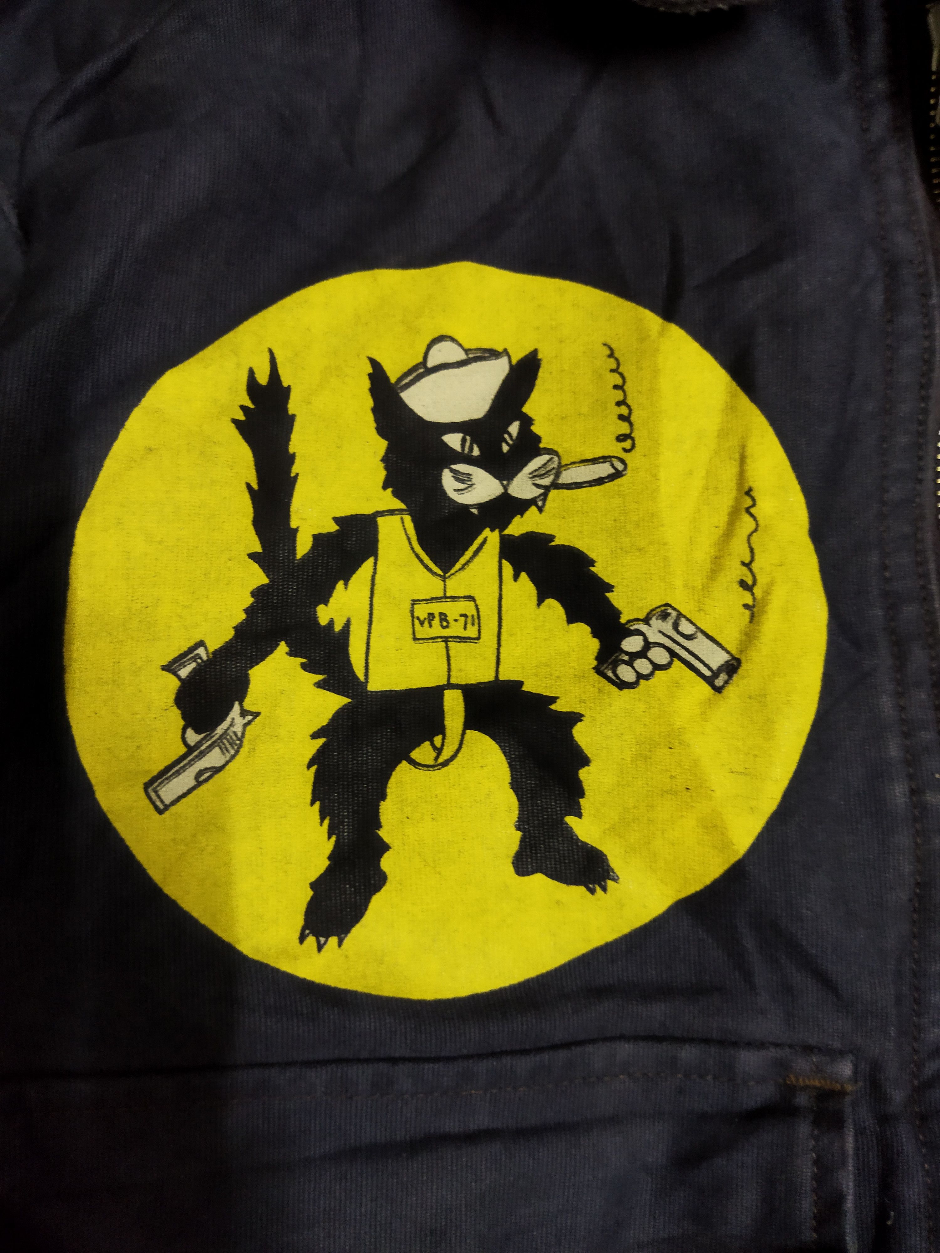 Freewheelers Vintage Freewheelers Black Cat Jacket Size US M / EU 48-50 / 2 - 3 Thumbnail