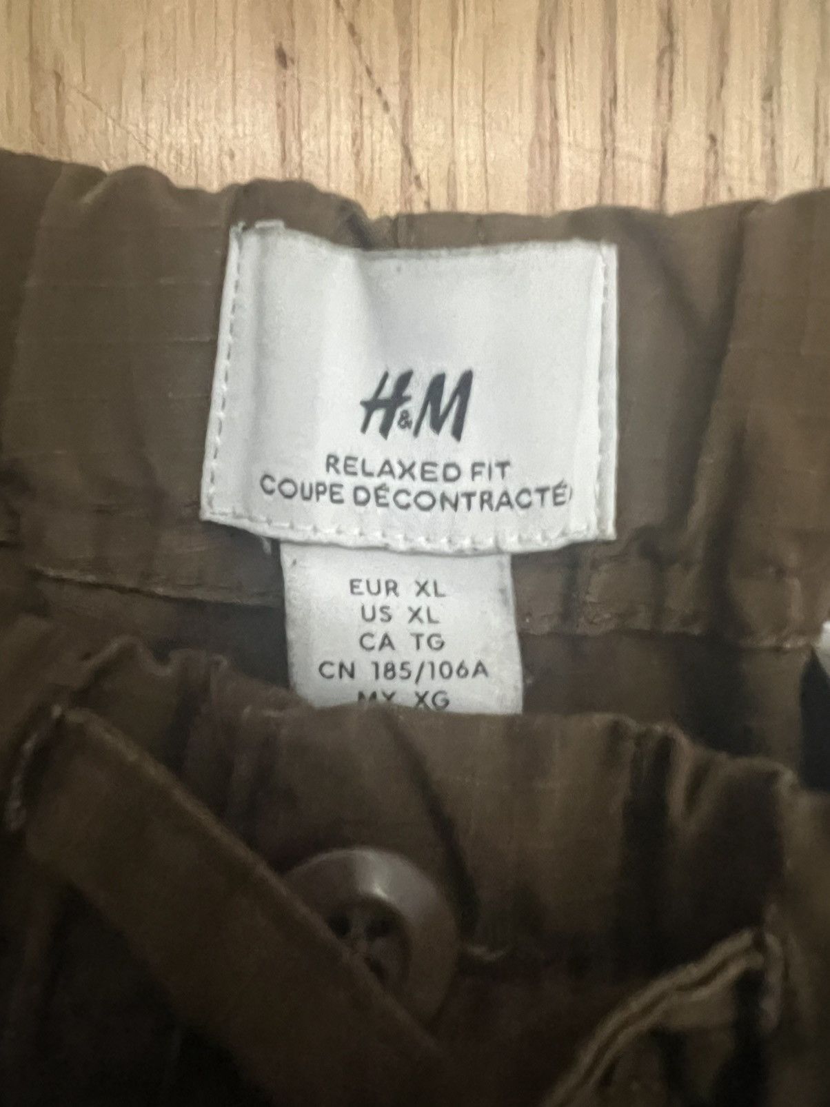 H&M BAGGY H&M cargo pants Size US 38 / EU 54 - 2 Thumbnail