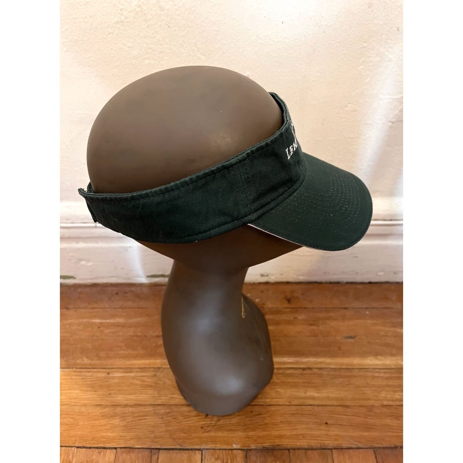 Vintage VINTAGE Lehman Brothers Visor One Size Green Size ONE SIZE - 6 Thumbnail