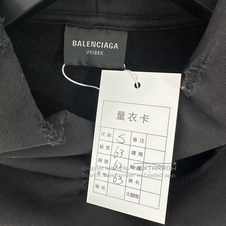 Balenciaga Balenciaga Before and after black damage, rhinestones, rhi Size US S / EU 44-46 / 1 - 4 Thumbnail
