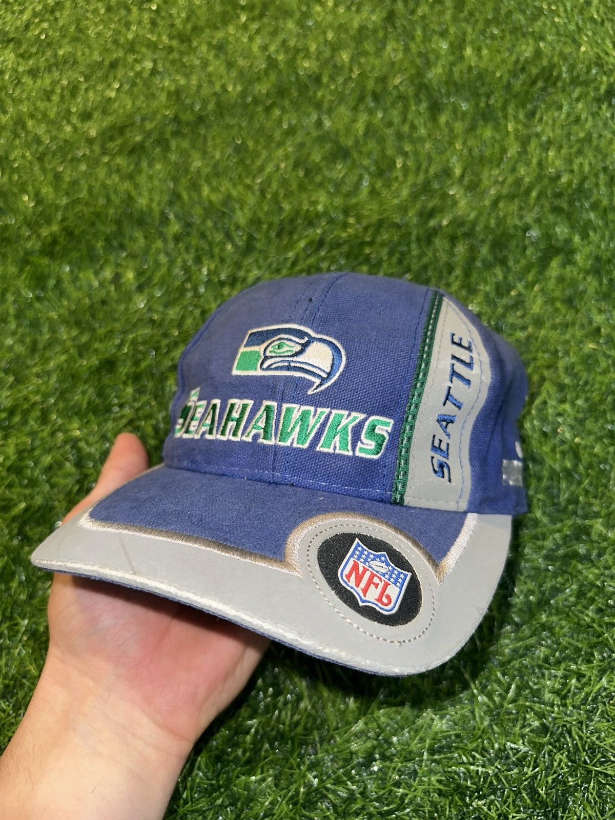 NFL Vintage nfl seattle seahawks puma velcro hat Size ONE SIZE - 1 Thumbnail