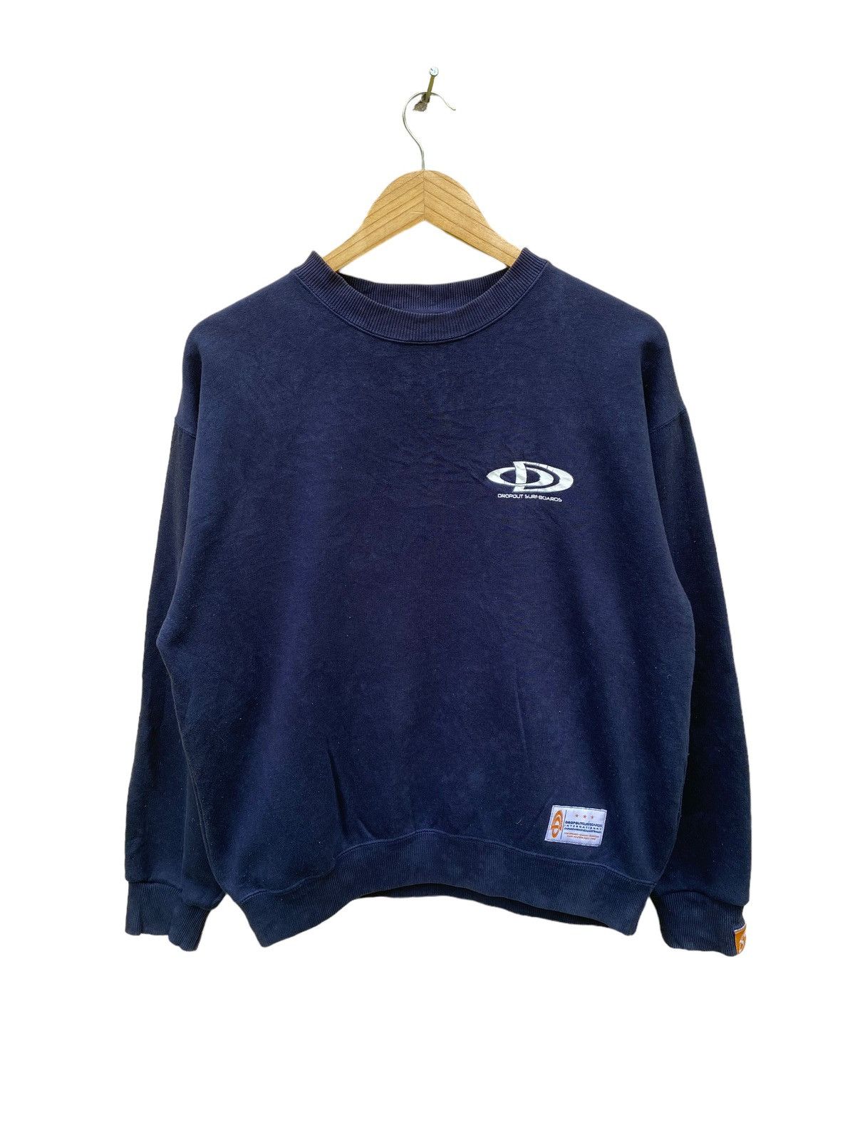 Vintage Vintage dropout surfboard big logo sweatshirt Size US M / EU 48-50 / 2 - 2 Thumbnail
