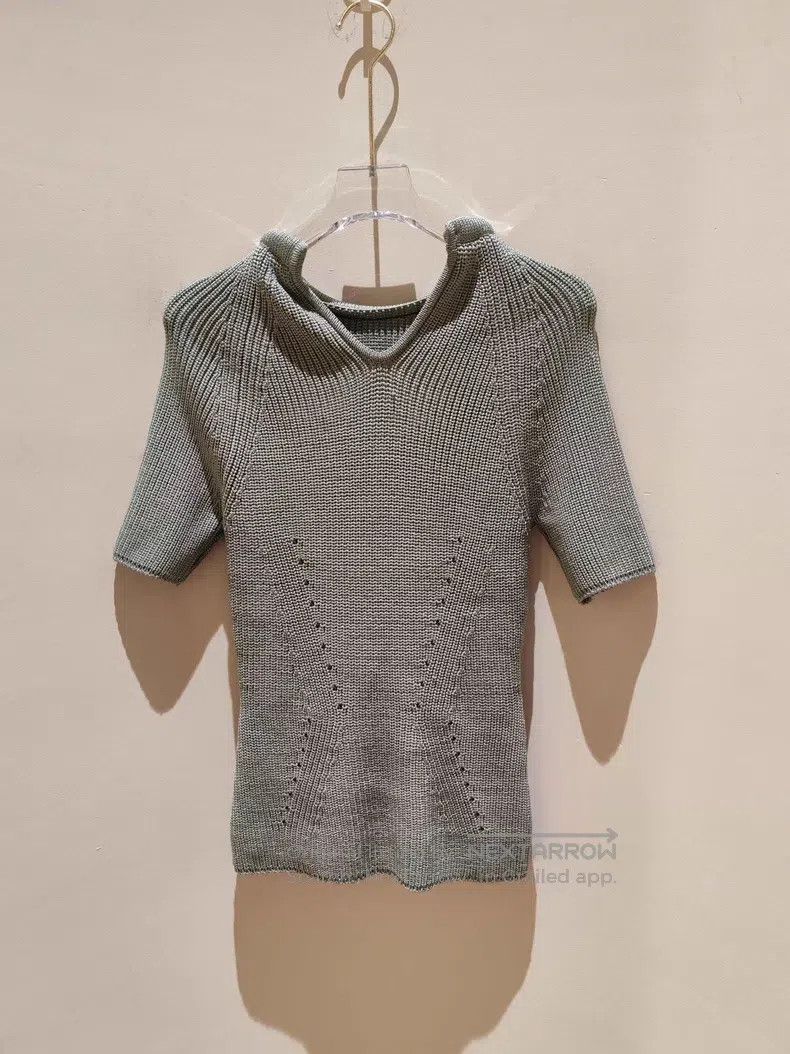 Fendi Fendi Short-sleeved knitted top Size XS / US 0-2 / IT 36-38 - 8 Thumbnail