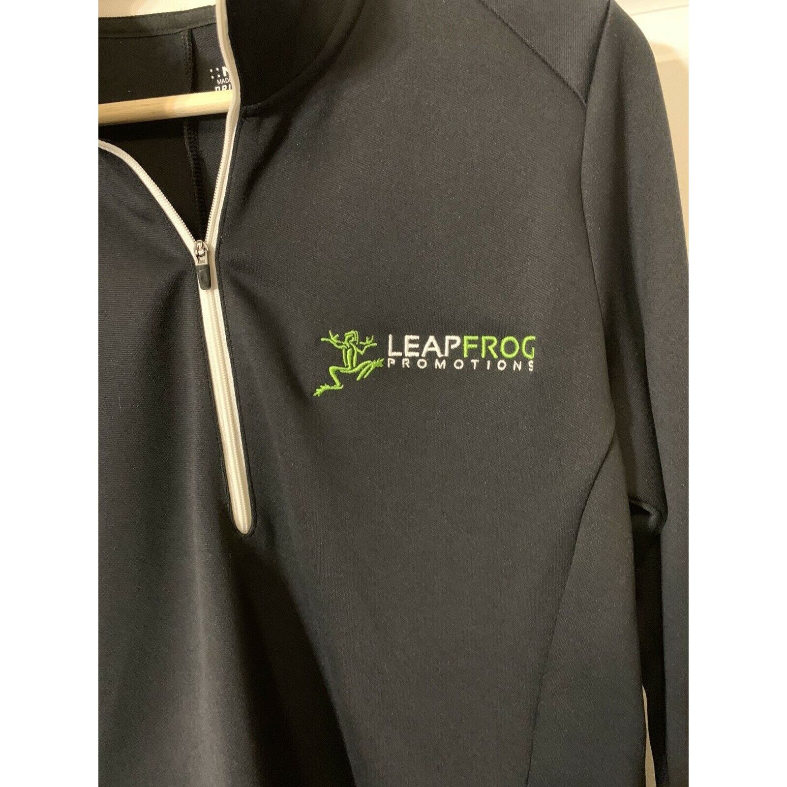 Nike NIKE Golf Dri-Fit Black Long Sleeve Pullover Jacket Leapfrog Size US XL / EU 56 / 4 - 4 Thumbnail