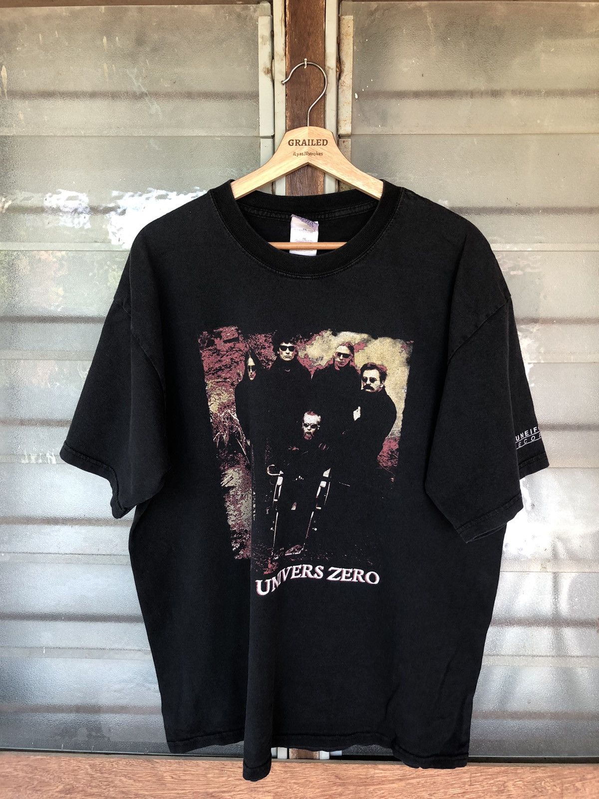 Band Tees Vintage Univers Zero Instrumental Belgium Band Shirt Tee Size US XL / EU 56 / 4 - 2 Thumbnail