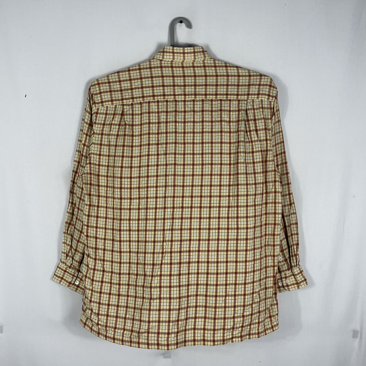 Yves Saint Laurent 🔥Rare🔥Yves Saint Lauren Pour Homme Checkerd Buttons Shirts Size US L / EU 52-54 / 3 - 5 Thumbnail