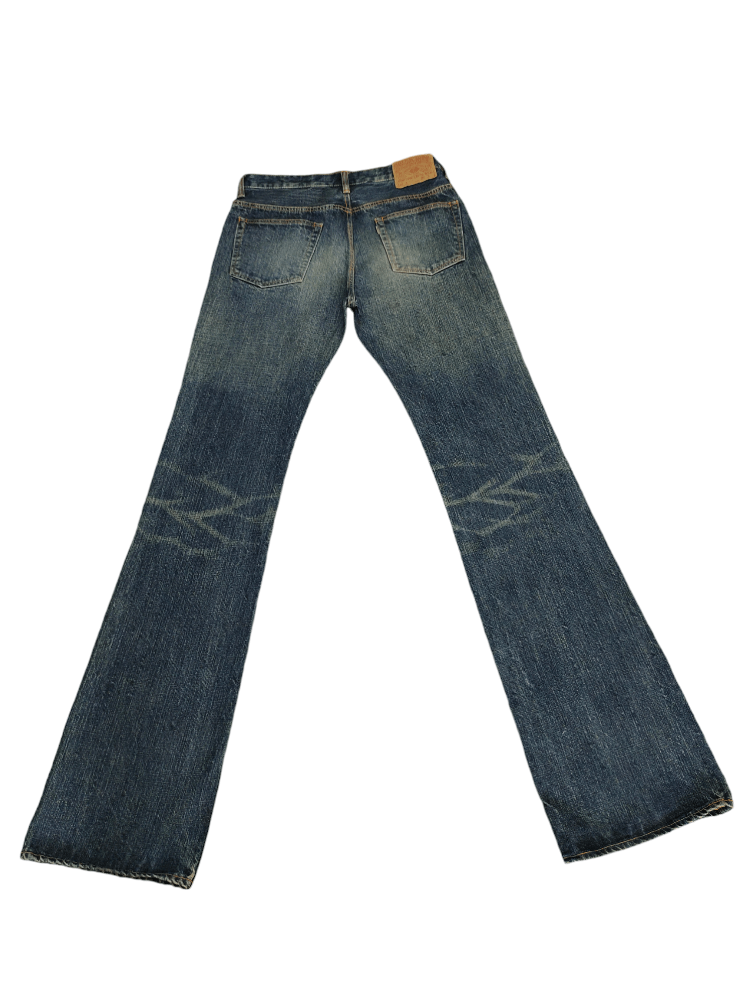 Pherrow's Flare Jeans Stormy Blue Pherrow Clawmark Faded Denim Bootcut Size US 30 / EU 46 - 13 Thumbnail