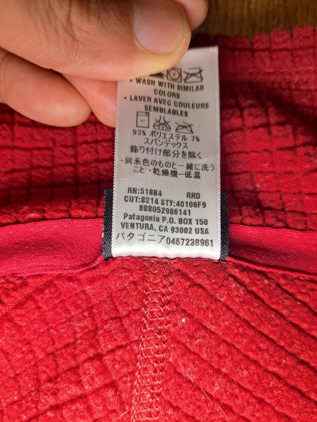 Patagonia VINTAGE Patagonia R Pullover Jacket Mens XL Red Polartec Size US XL / EU 56 / 4 - 5 Thumbnail