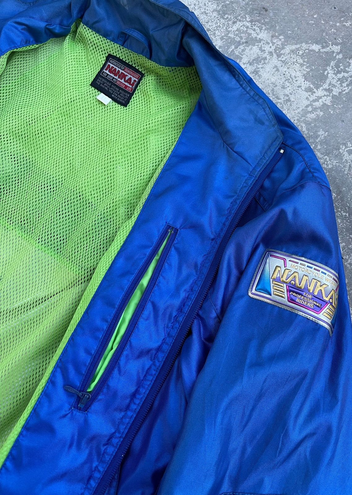 Sports Specialties 🔥Vintage Nankai x Kawasaki Racing Bomber Jacket Size US L / EU 52-54 / 3 - 15 Thumbnail