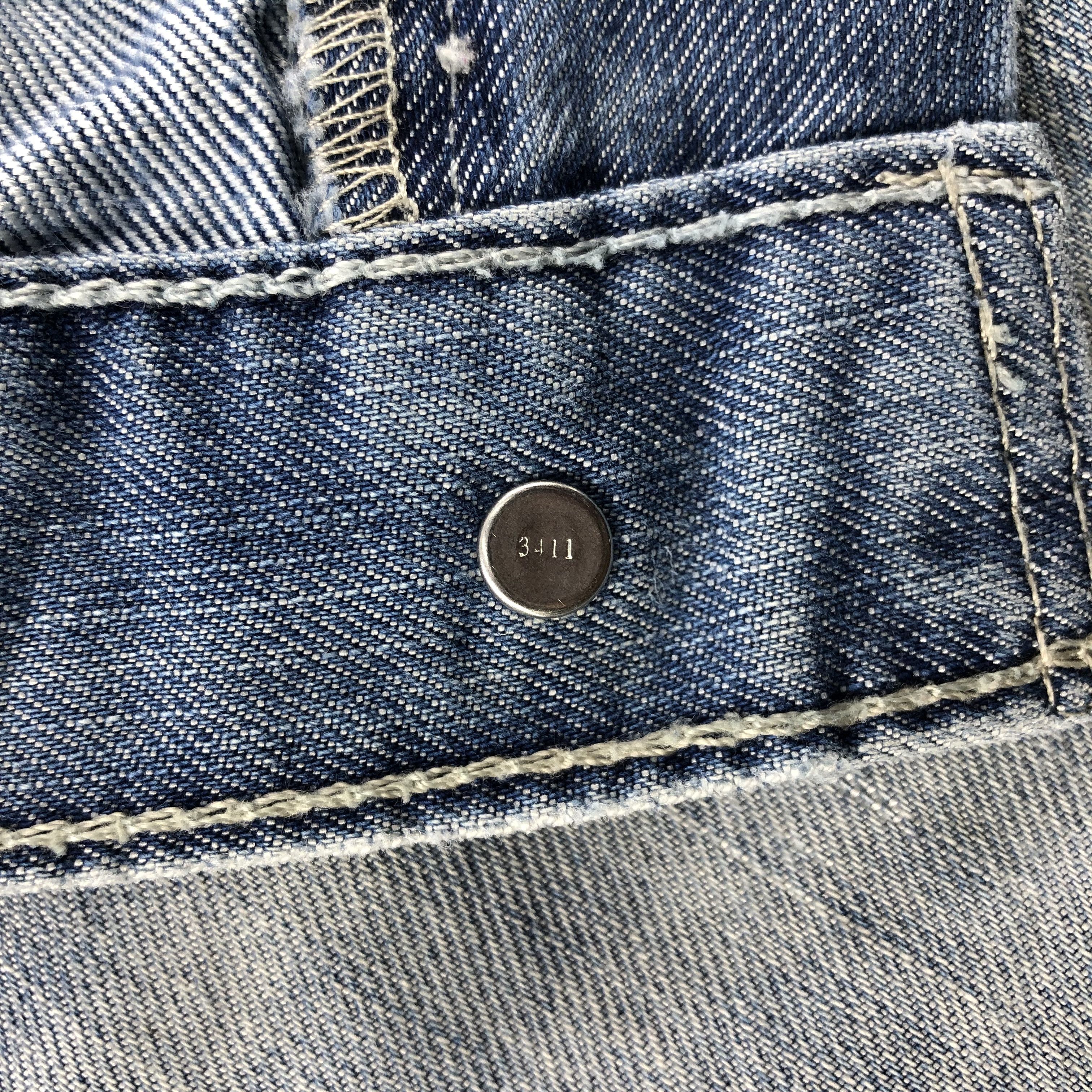 Levi's Vintage Distress Light Wash Levis 511 Jeans-JM1166 Size US 34 / EU 50 - 8 Thumbnail
