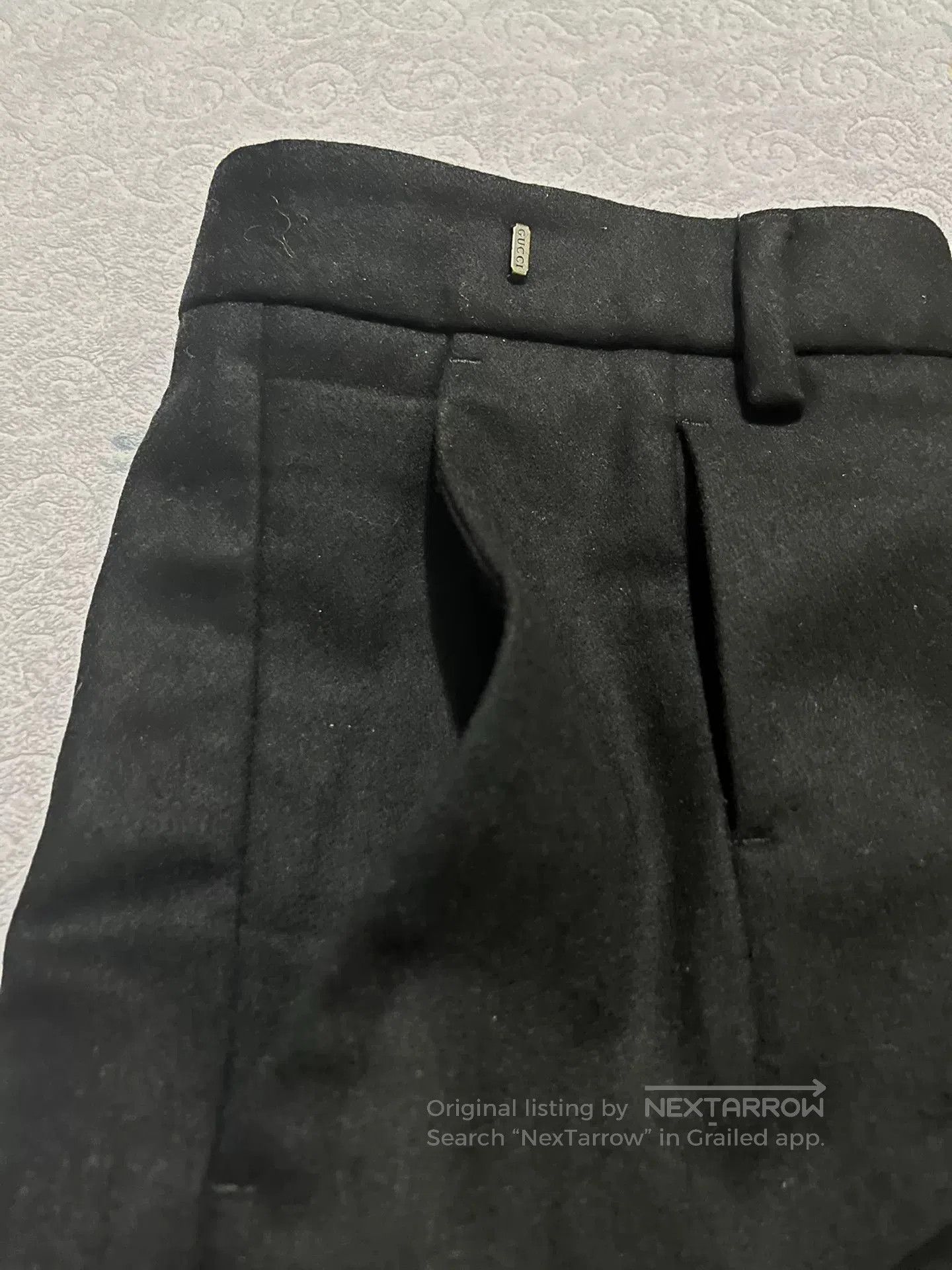Gucci Gucci Black Tailored Trousers. Size US 30 / EU 46 - 6 Thumbnail
