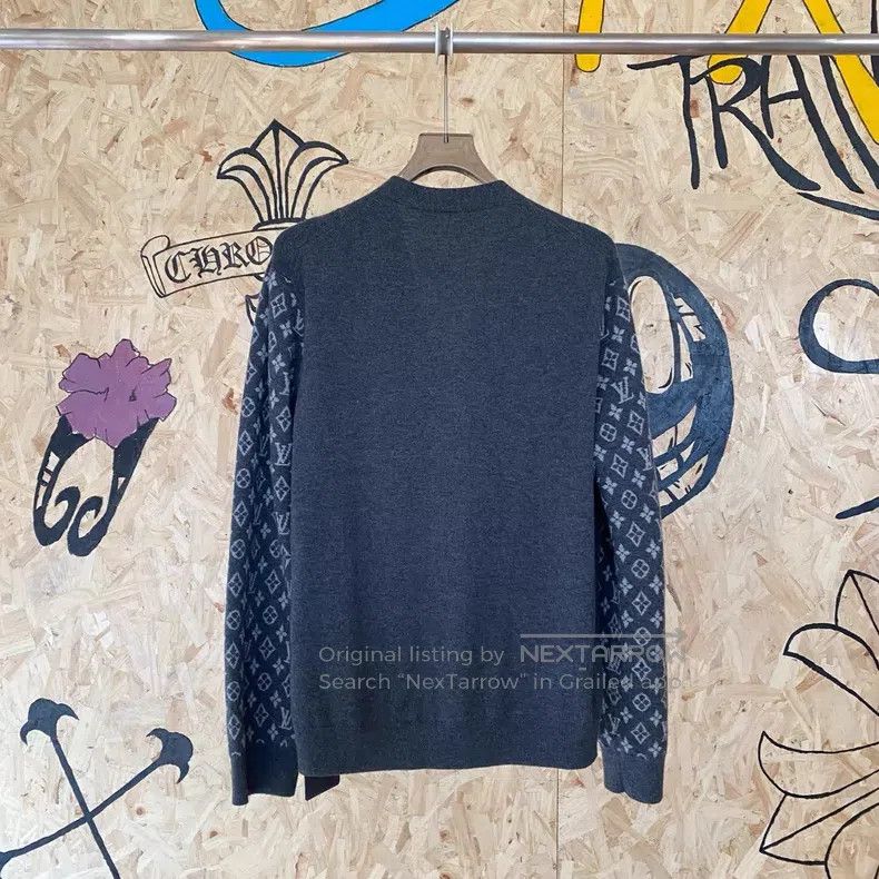 Louis Vuitton Louis Vuitton Logo Patchwork V-Neck Single-Breasted Long-S Size US M / EU 48-50 / 2 - 6 Thumbnail