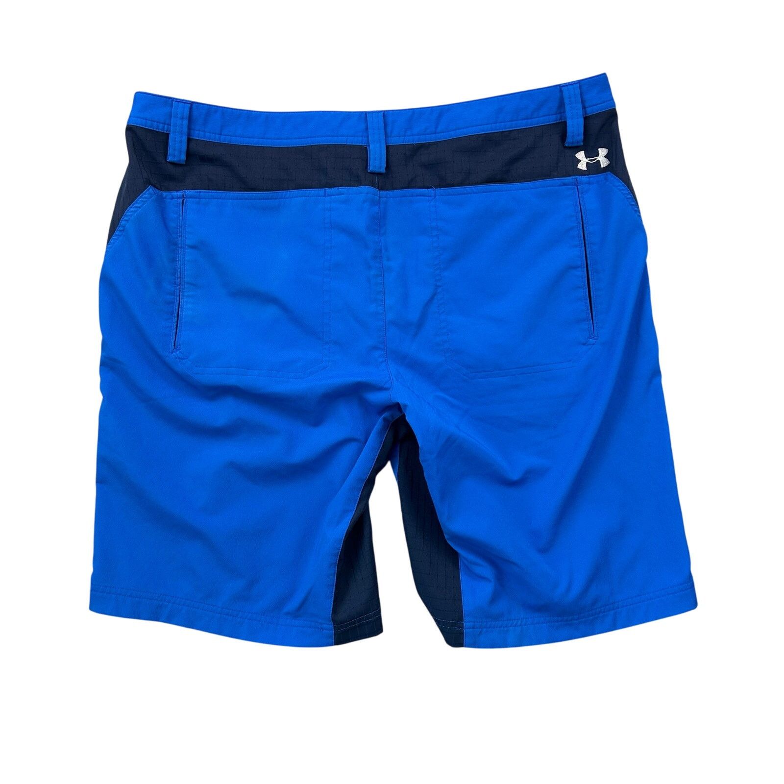 Under Armour Under Armour Golf Shorts Men's 38 Blue Colorblock Pockets Size US 38 / EU 54 - 2 Thumbnail