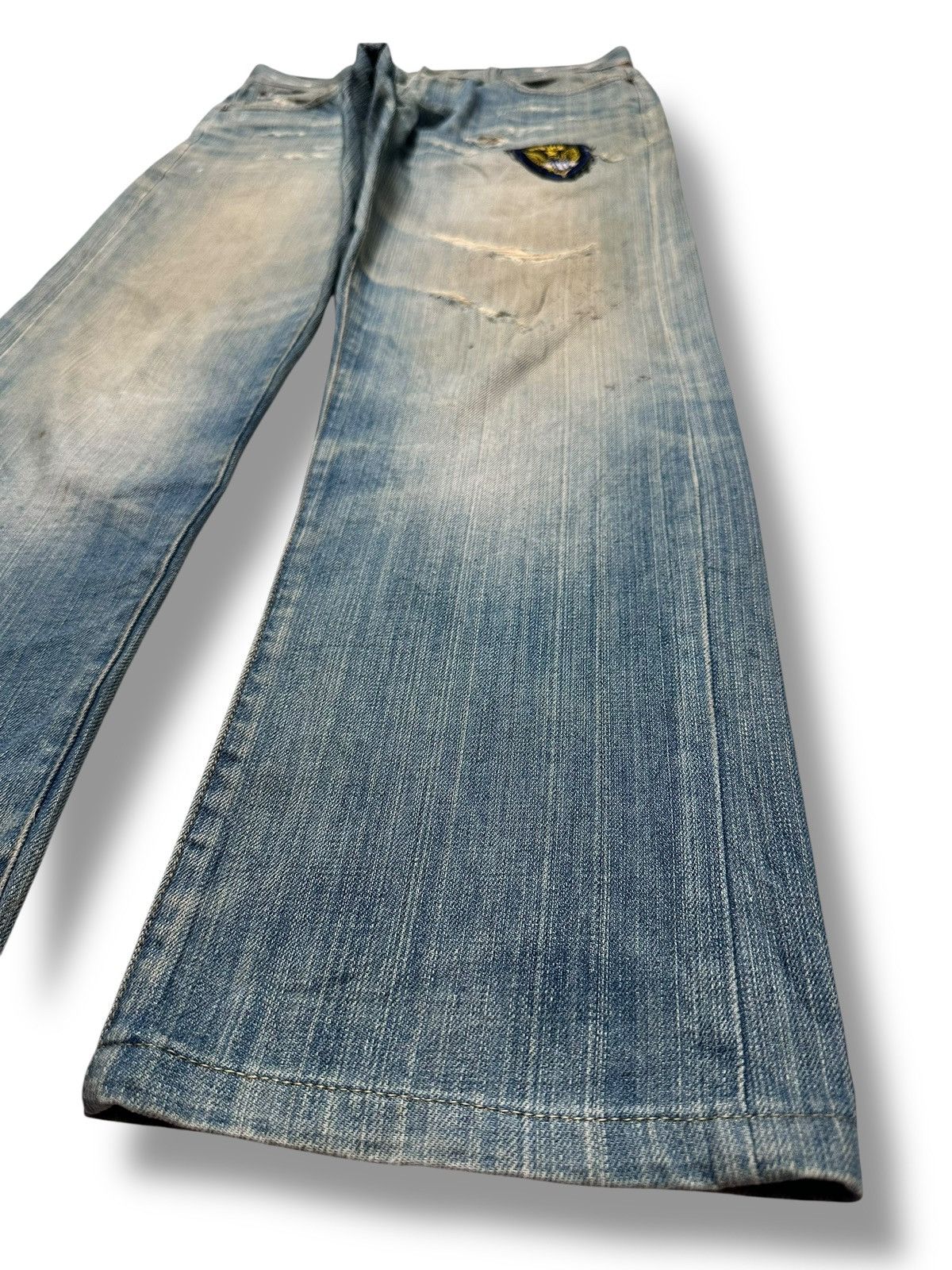 Levi's Levi’s 501 Vintage Distressed Straight Leg Mudwash & Faded Size US 31 - 15 Thumbnail