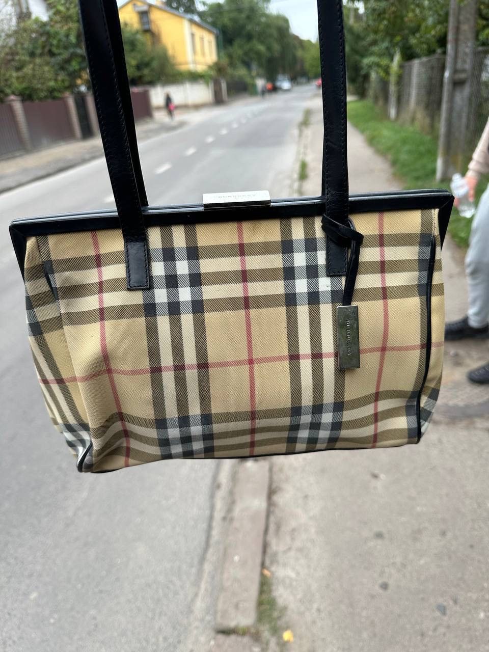 Burberry × Vintage Vintage Burberry Nova Check Bag Size ONE SIZE - 1 Thumbnail