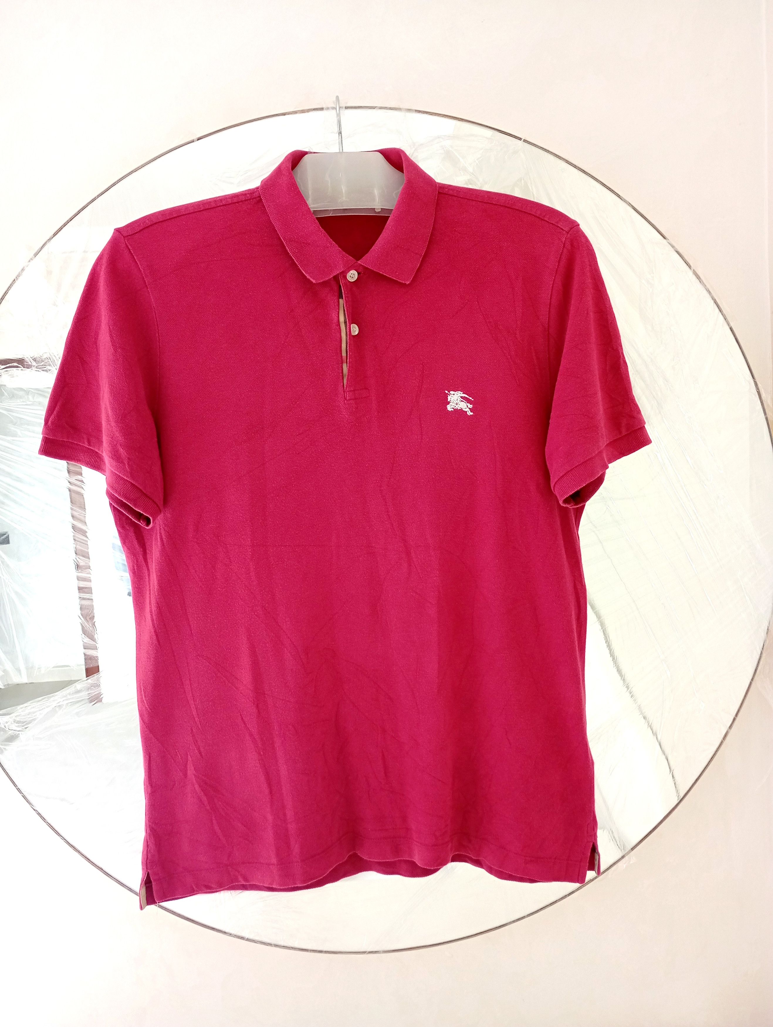 Burberry Burberry Brit Nova Check Vintage Polo Shirt Size US L / EU 52-54 / 3 - 1 Thumbnail