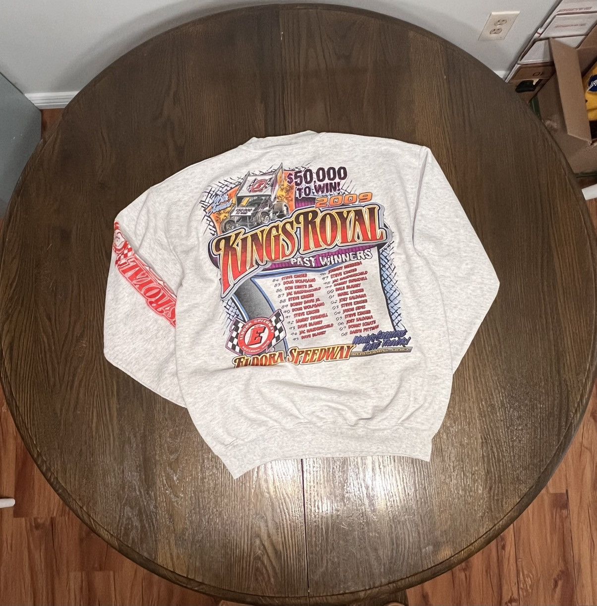 Gildan Vintage Racing Crewneck Size US M / EU 48-50 / 2 - 2 Thumbnail