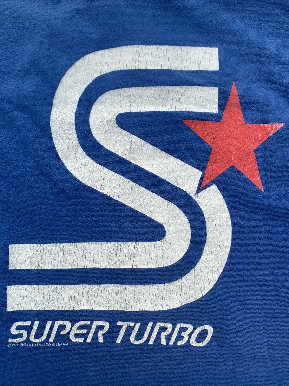 Band Tees Vintage 1995 Blur Band Super Turbo not oasis Size US L / EU 52-54 / 3 - 6 Thumbnail