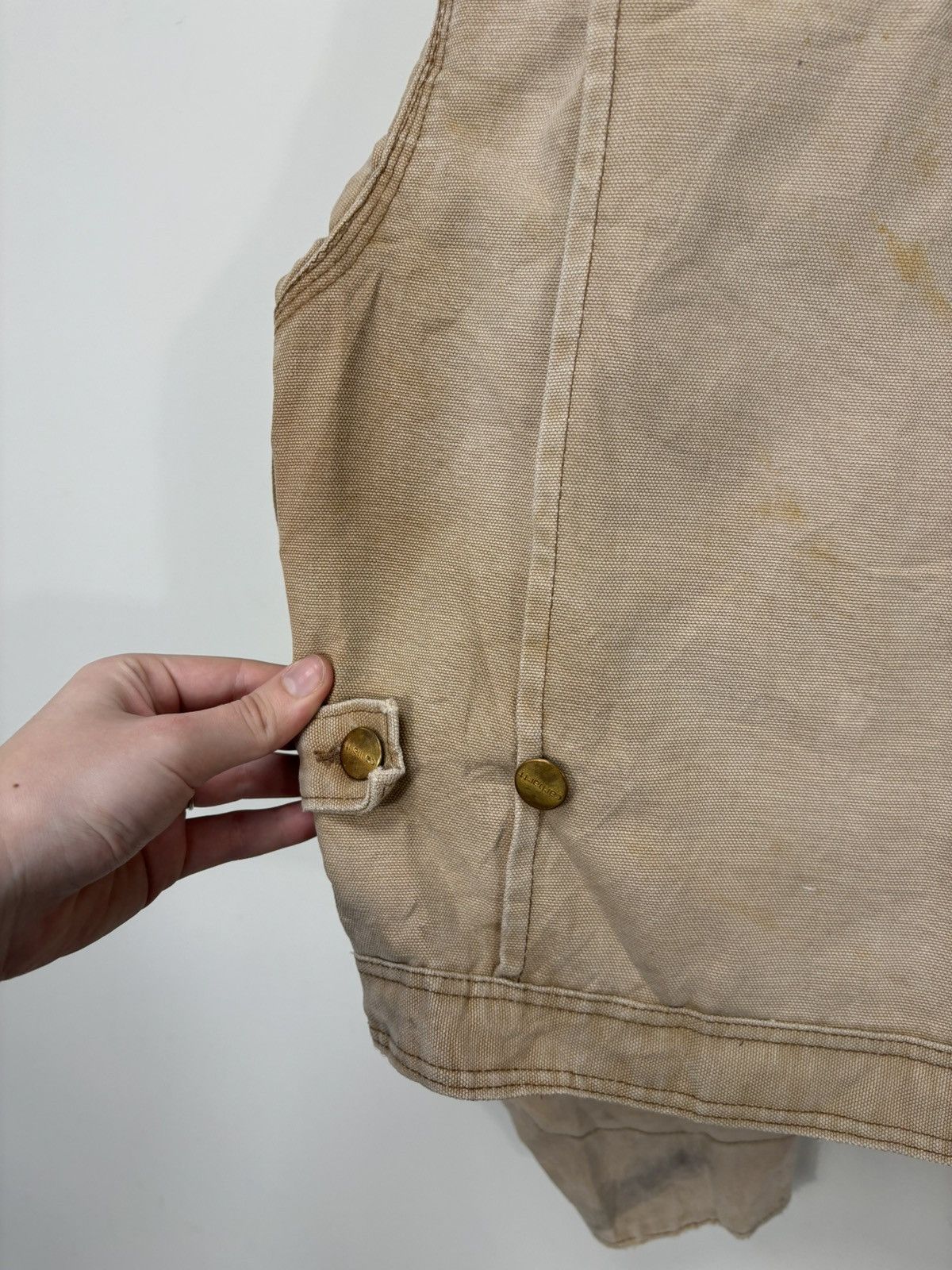Carhartt Vintage 90s Carhartt USA Made Workwear Boxy Cropped Jacket Size US L / EU 52-54 / 3 - 23 Thumbnail