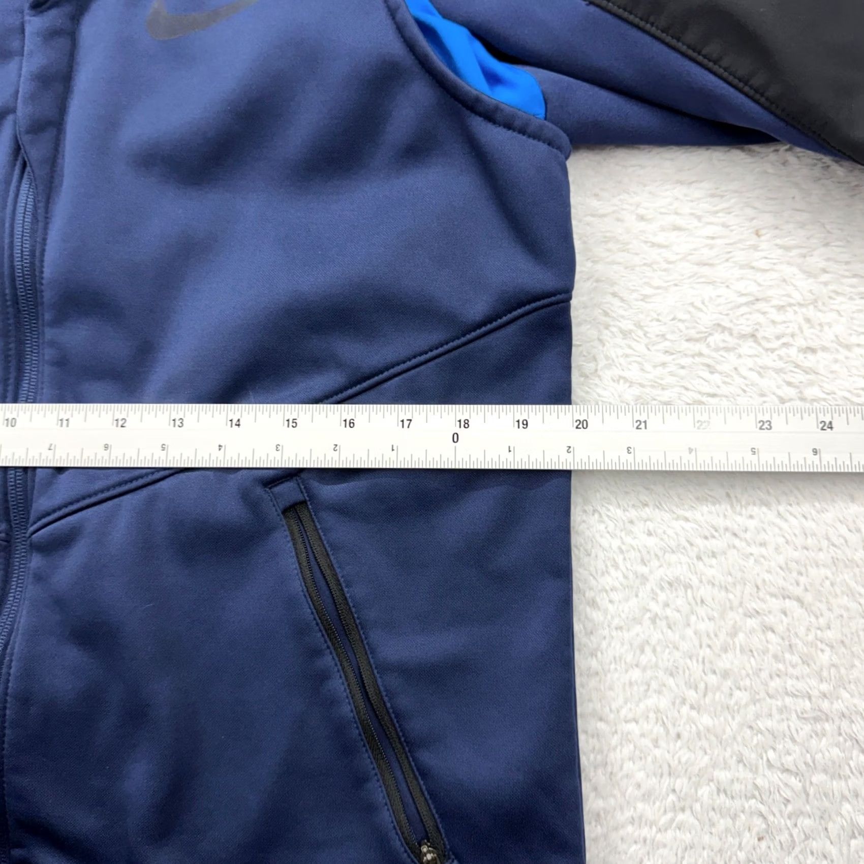 Nike Nike Therma-Fit Hyper Elite Hoodie Mens M Full Zip Navy Blue Size US M / EU 48-50 / 2 - 5 Thumbnail
