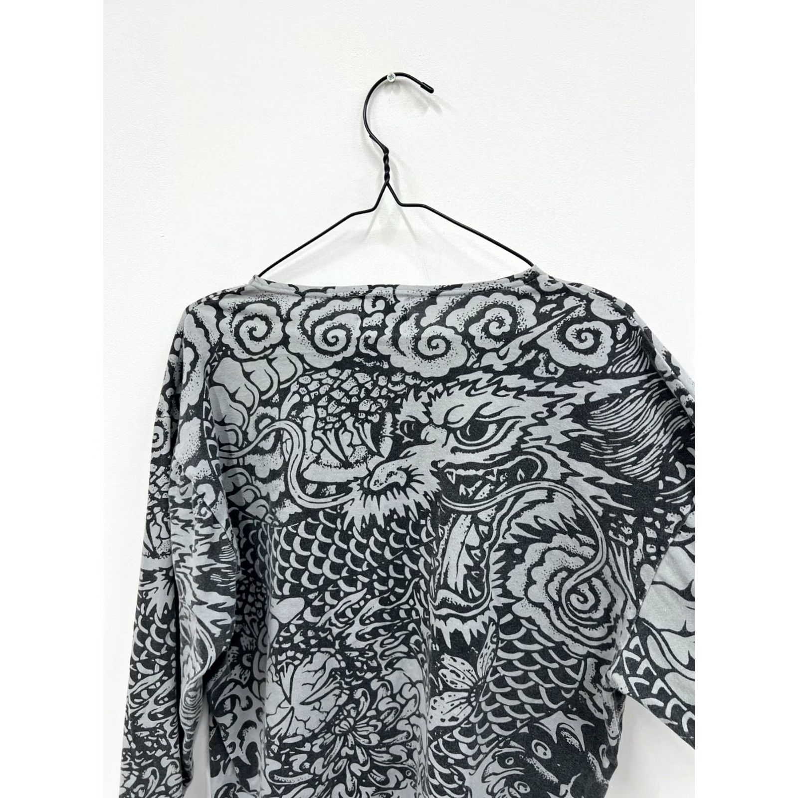 Vintage VINTAGE Gado Gado Vienna Tribal Sweatshirt Long Sleeve M Mens Gray Crew Neck Cotton Logo Pullover 90s Theme Tribal Size US M / EU 48-50 / 2 - 6 Thumbnail