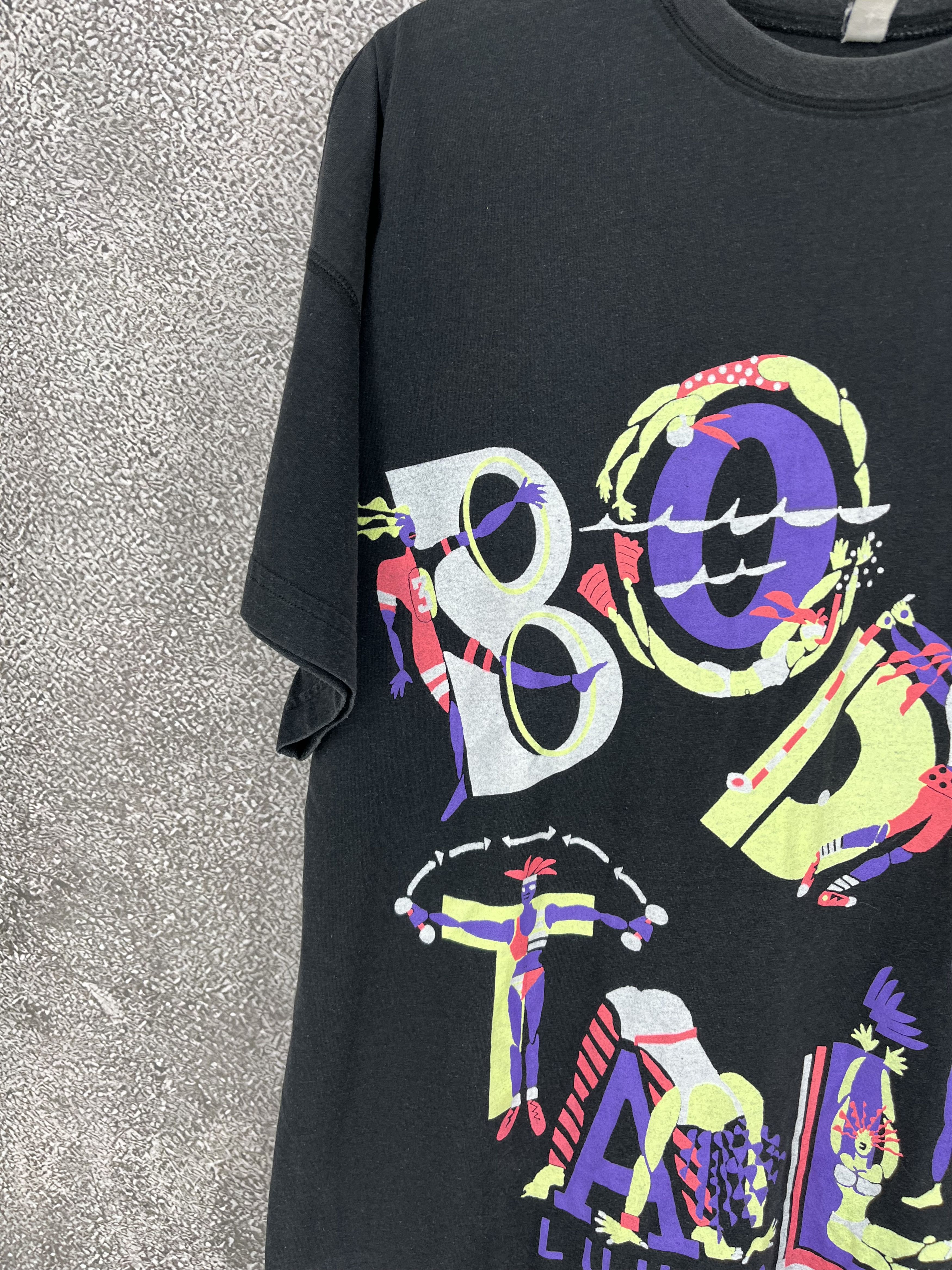 Vintage vintage 90s body talk graphic retro fitness abstraction Size US M / EU 48-50 / 2 - 4 Thumbnail