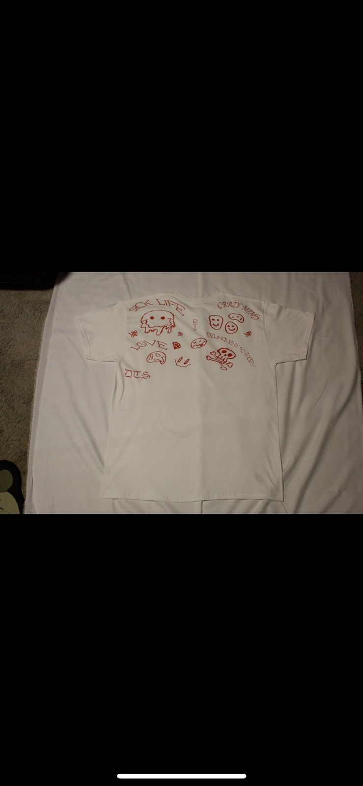Designer Crazy Life Tee Size US XL / EU 56 / 4 - 2 Thumbnail