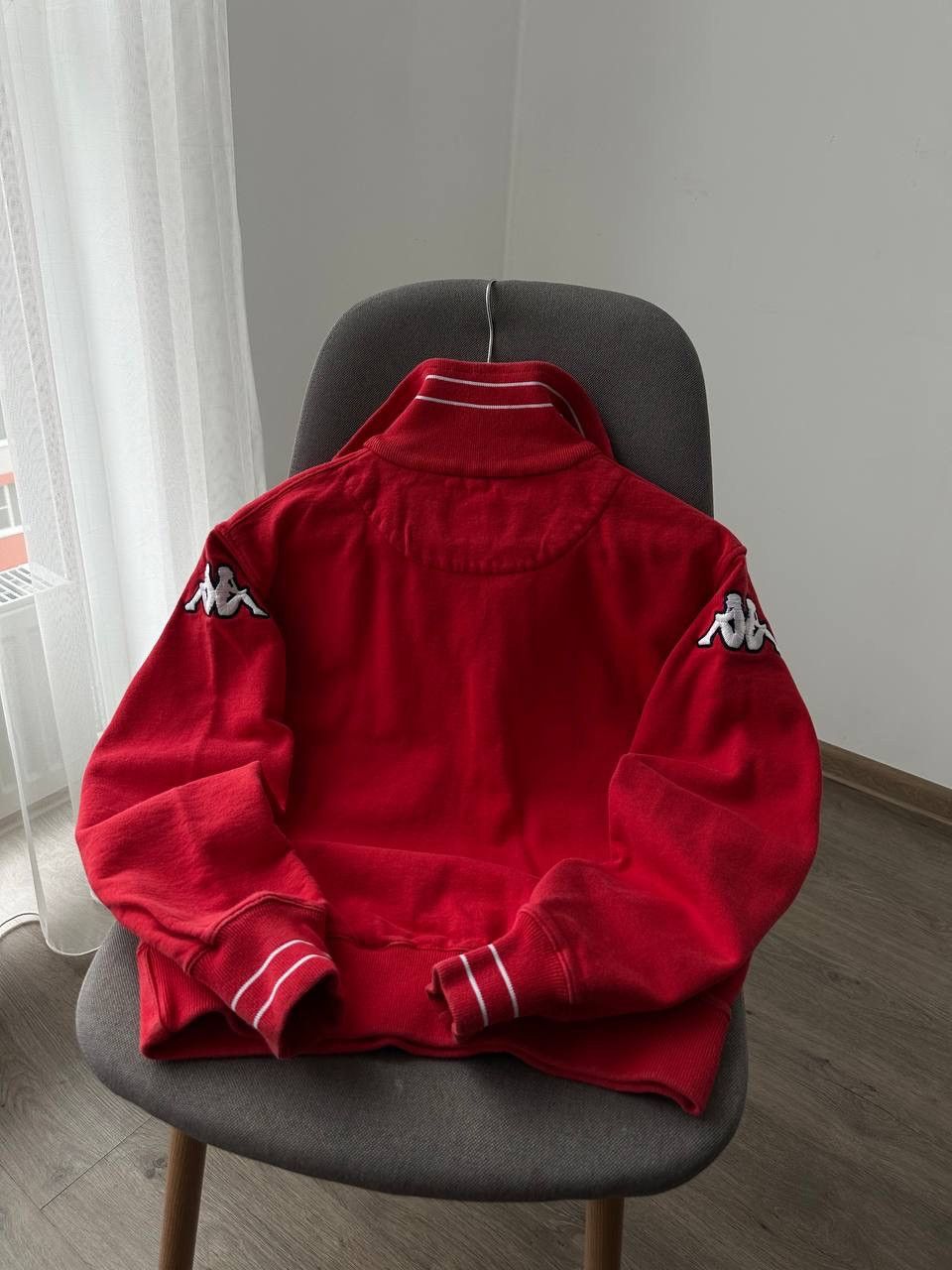 Japanese Brand × Kappa × Vintage Vintage Zermatt Red Swiss Kappa Zip Hoodie Size US S / EU 44-46 / 1 - 11 Thumbnail