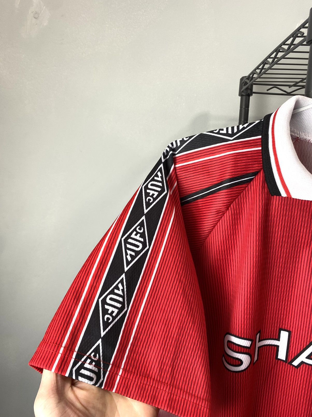 Vintage 1990’s Vintage Manchester United Soccer Jersey T Shirt Size US L / EU 52-54 / 3 - 5 Thumbnail