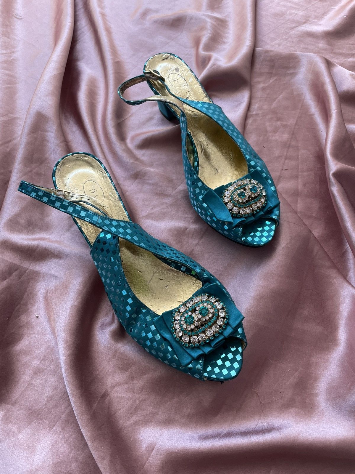 Vintage Italian heels Size US 9.5 / IT 39.5 - 5 Thumbnail