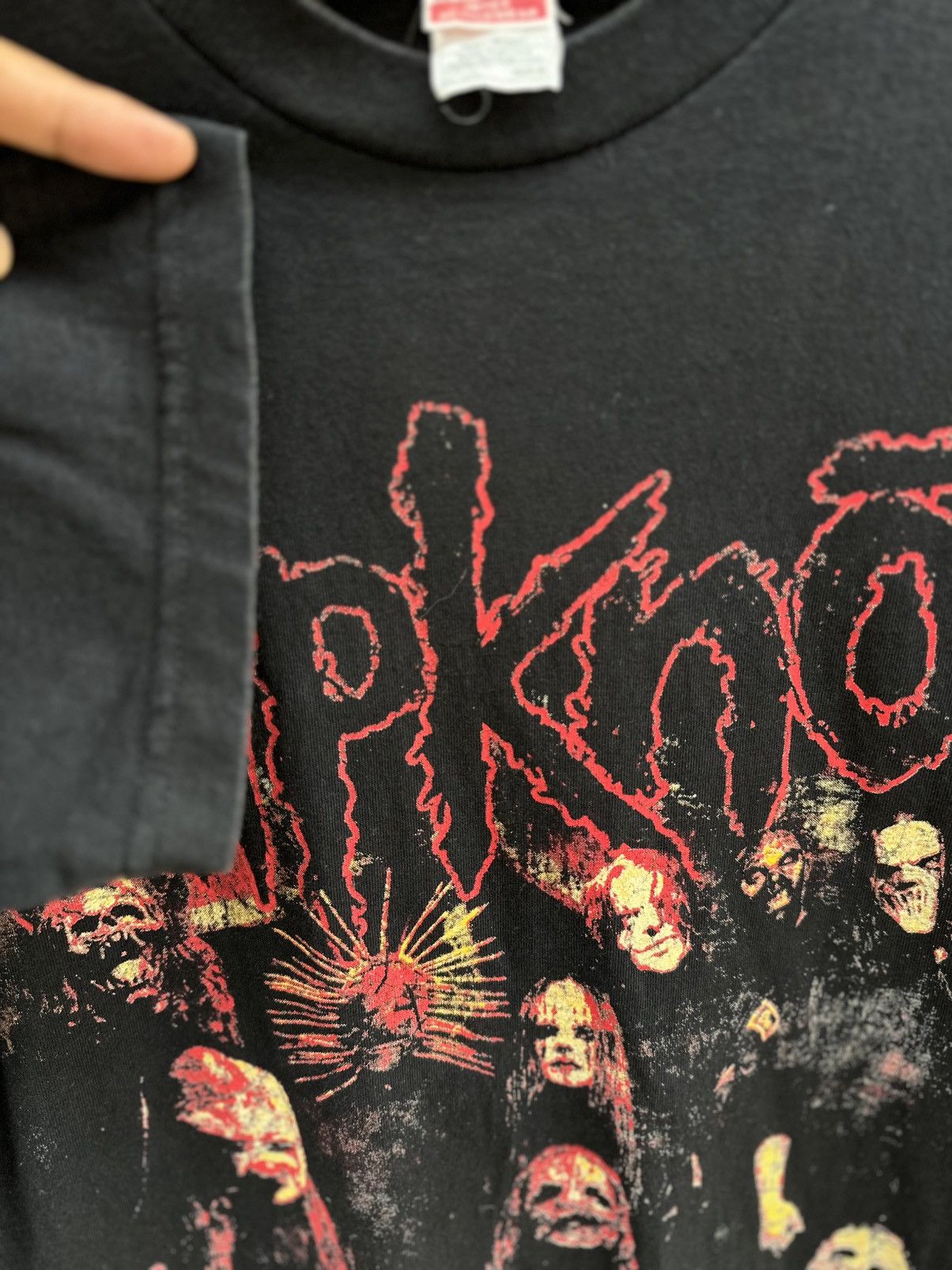 Band Tees Vintage Y2K Slipknot Promo Faded Tee Size US M / EU 48-50 / 2 - 7 Thumbnail
