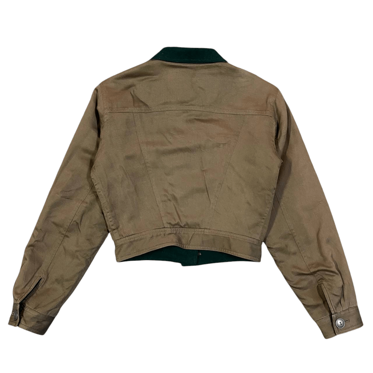 Jean Paul Gaultier Vintage 90's Jean Paul Gaultier Wool Lined Cropped Jacket Size M / US 6-8 / IT 42-44 - 10 Thumbnail