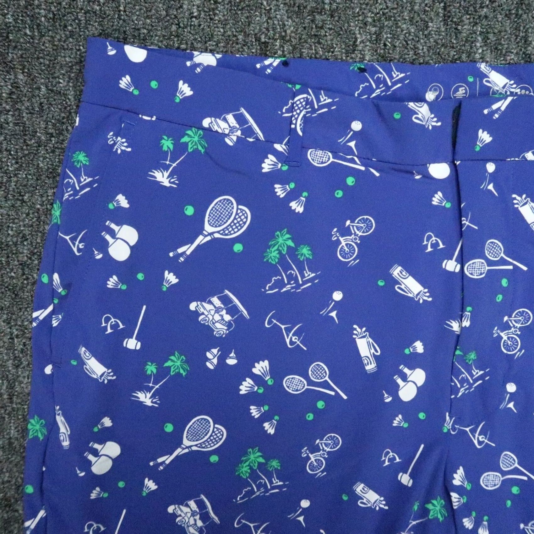 Ralph Lauren Polo Golf Ralph Lauren Shorts Men 38 Blue Classic Fit Nylon Spandex Size US M / EU 48-50 / 2 - 2 Thumbnail