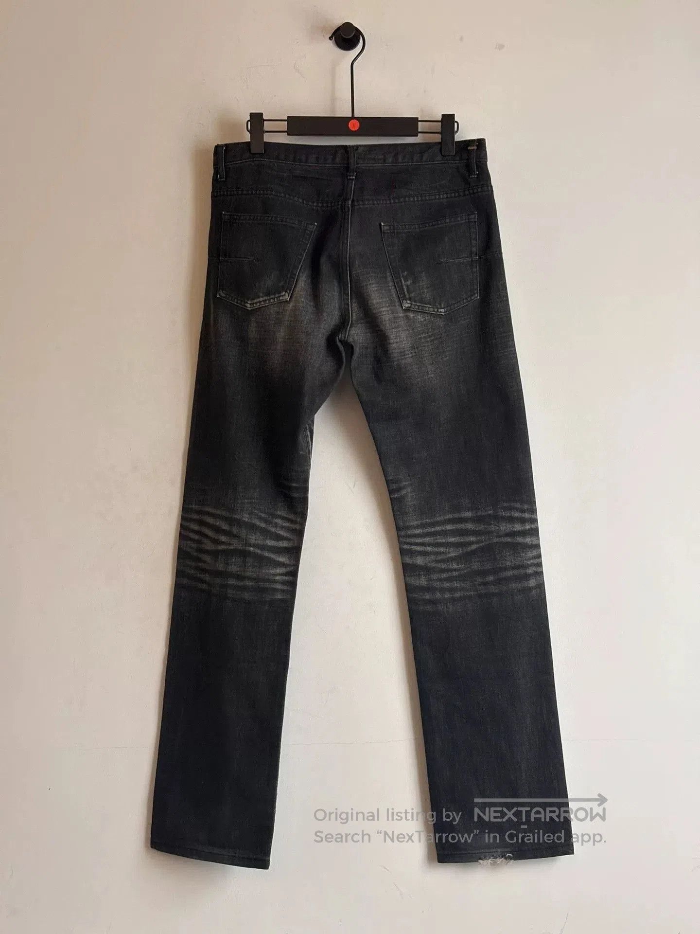 Dior Dior Homme SS 2003 Black Denim Pants. Size US 32 / EU 48 - 4 Thumbnail