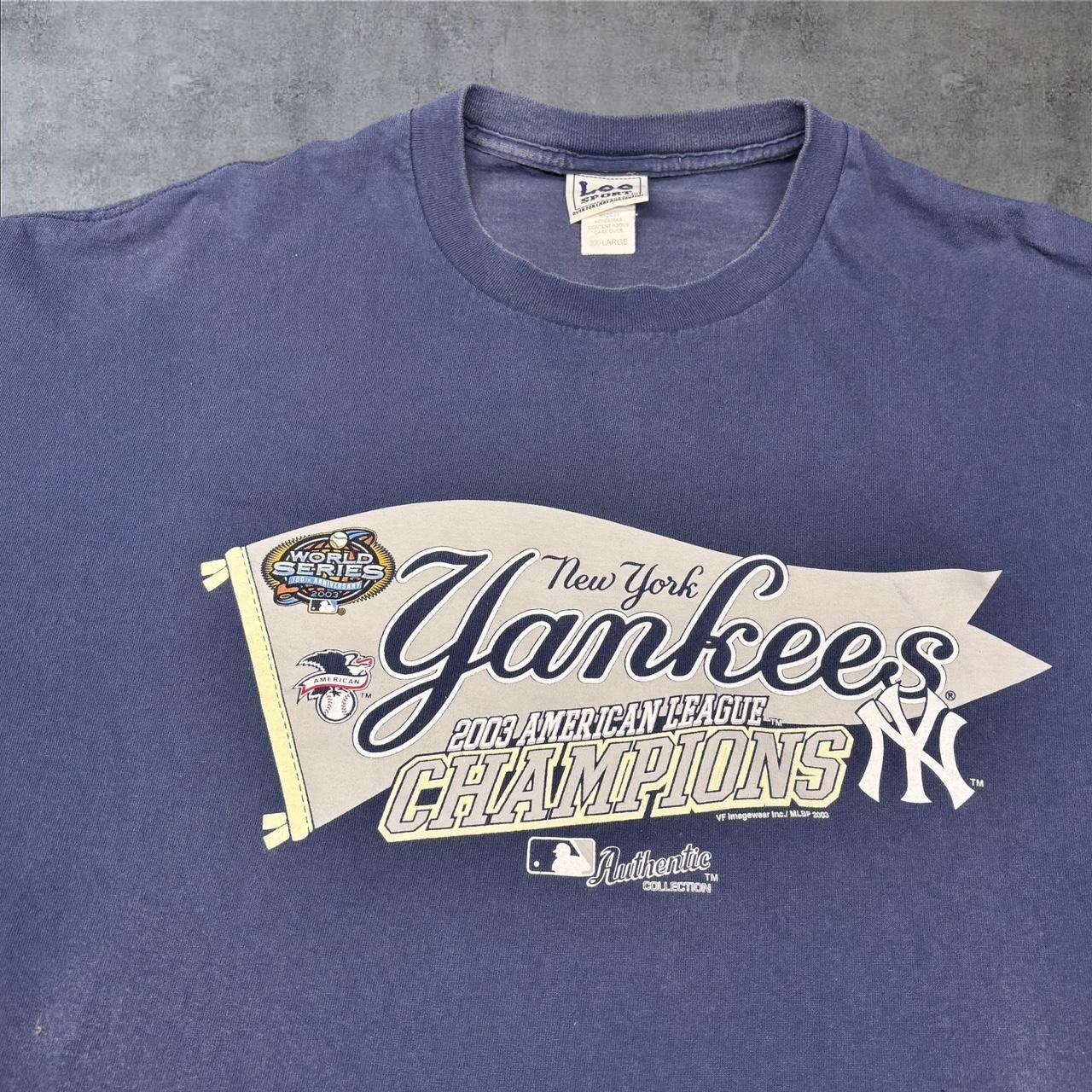 Lee × Vintage Vintage New York Yankees T-shirt Size US XXL / EU 58 / 5 - 2 Thumbnail