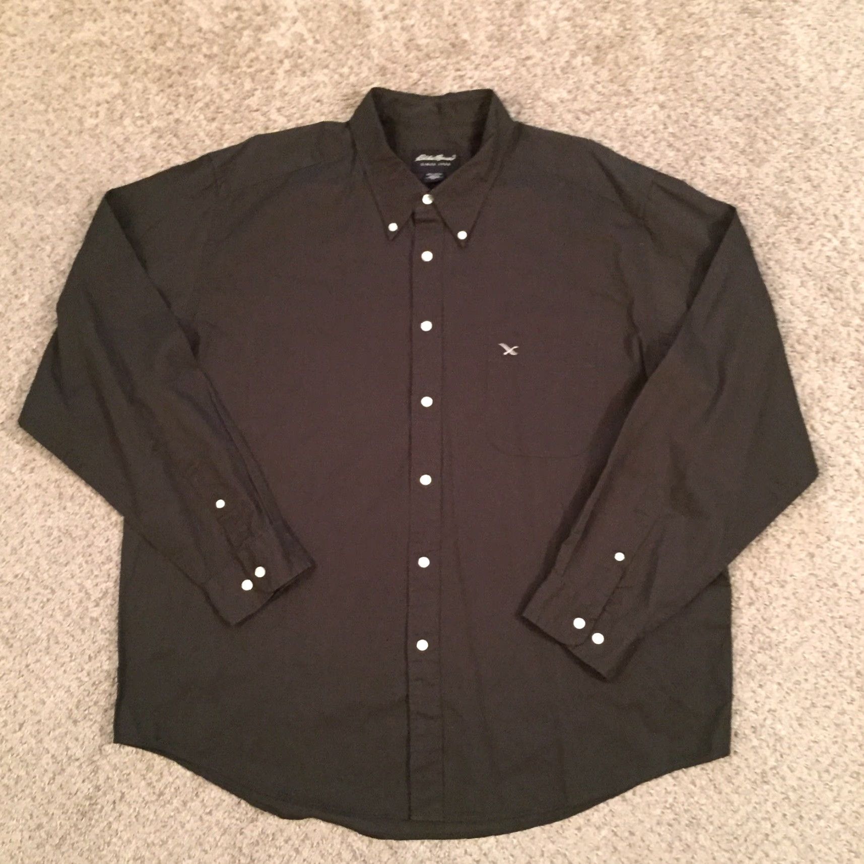 Eddie Bauer Eddie Bauer Shirt Men's XL Green Long Sleeve Button Down Microfiber Size US XL / EU 56 / 4 - 2 Thumbnail