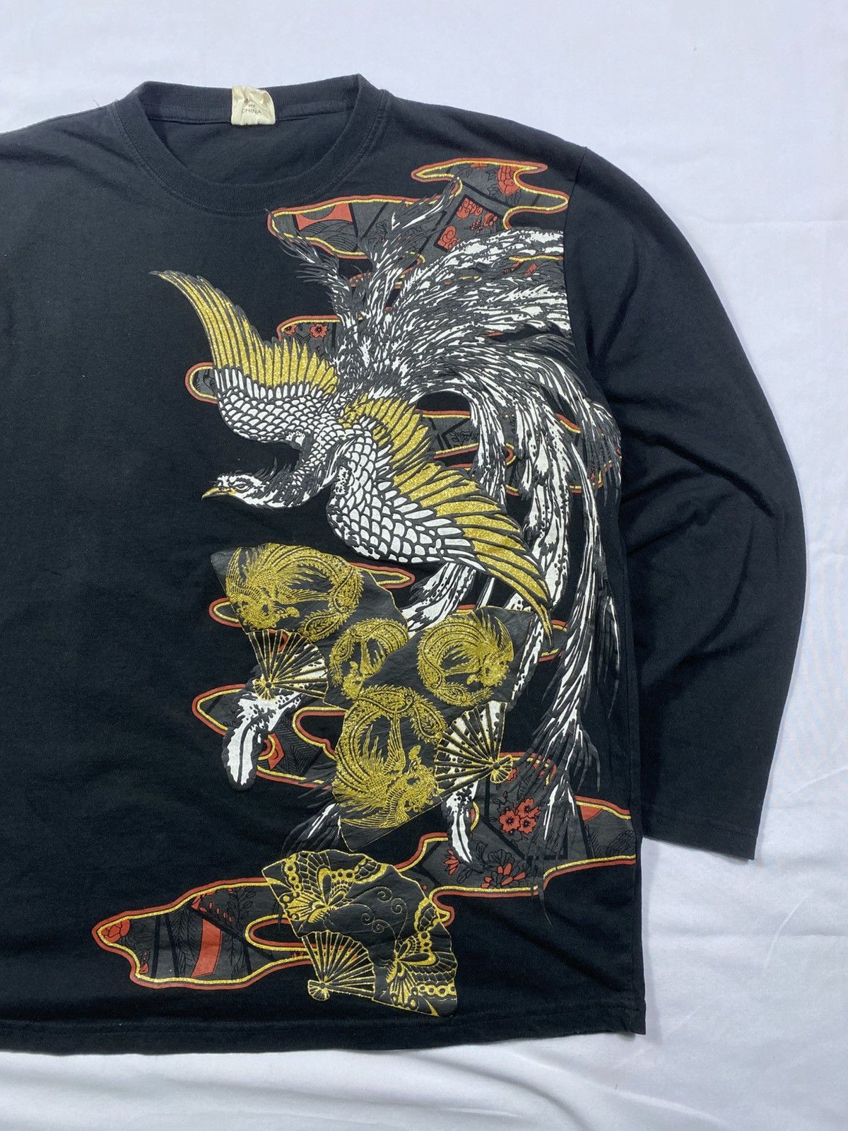 20471120 Y2k Dragon Sukajan Tato Long Slevee Size US L / EU 52-54 / 3 - 3 Thumbnail