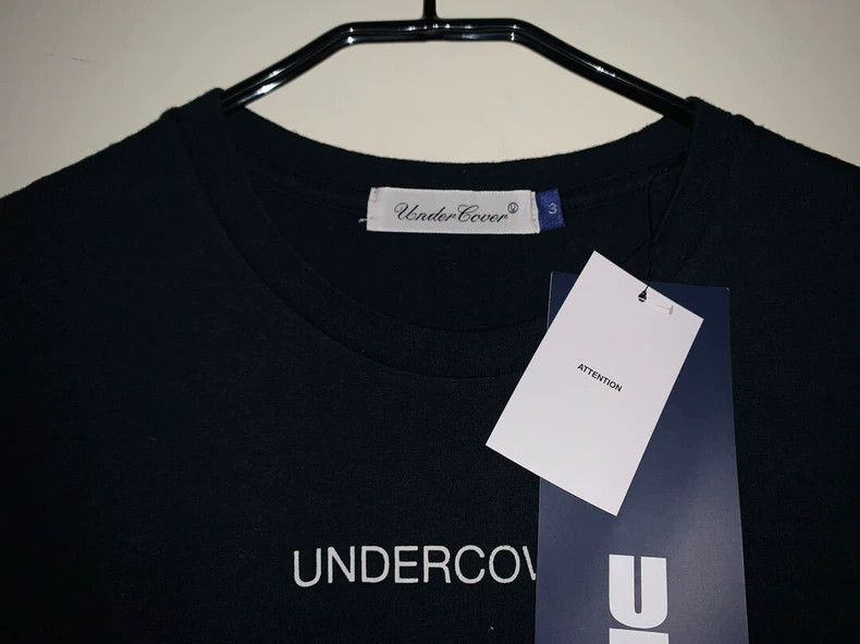 Undercover Undercover Size3 moon short-sleeved shirt black tee T-shirt Size US M / EU 48-50 / 2 - 3 Thumbnail