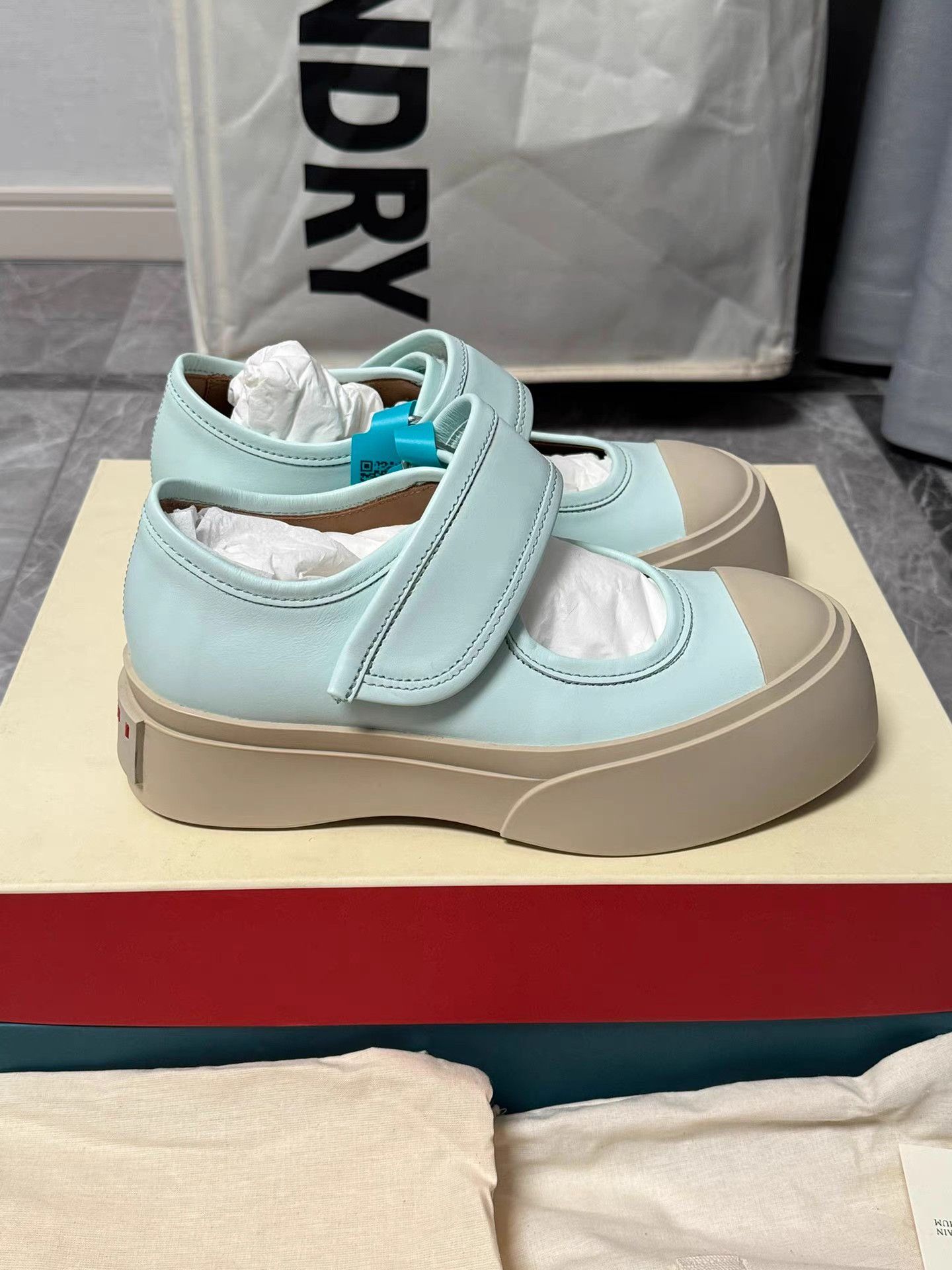 Marni Marni Big Toe Velcro Sneakers K6 Size US 6 / IT 36 - 1 Thumbnail