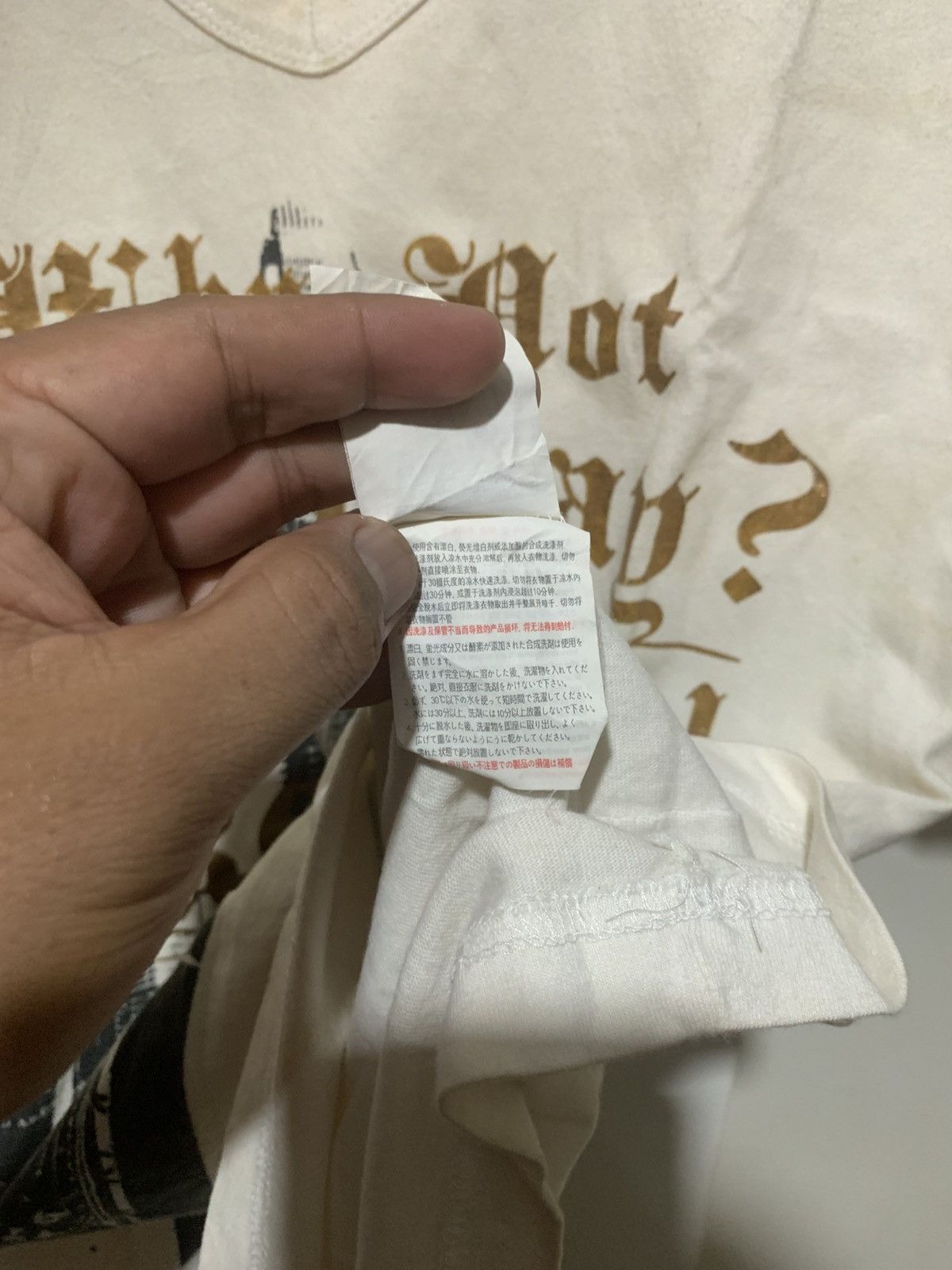 If Six Was Nine Clride Poem City Vlone ERD Vale Style Tee Shirt Size US M / EU 48-50 / 2 - 12 Thumbnail