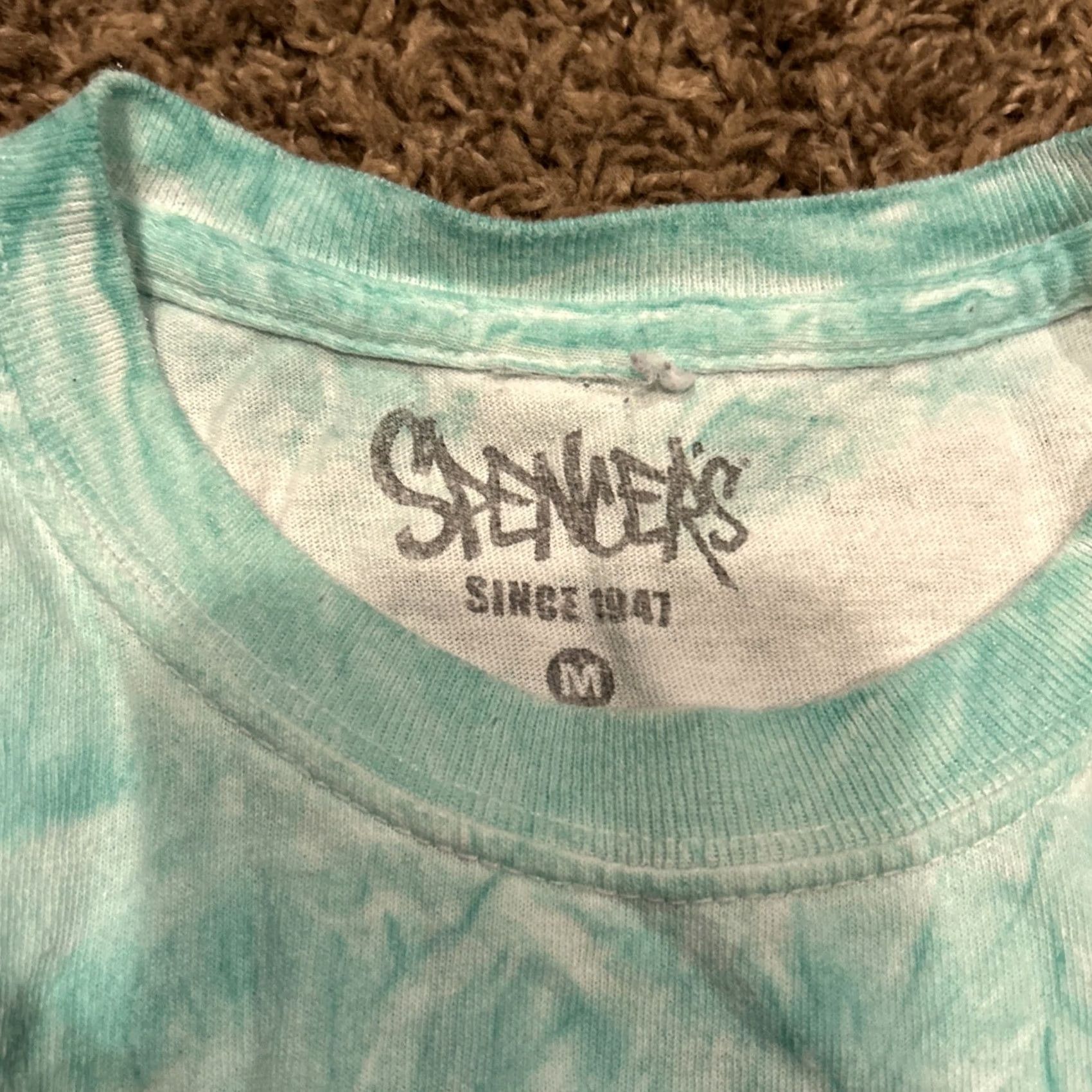 Vintage Spencers Shirt Womens Medium Pink Tie Dye Anime Girl Crew Neck Short Sleeve T-Shirt Size M / US 6-8 / IT 42-44 - 3 Thumbnail